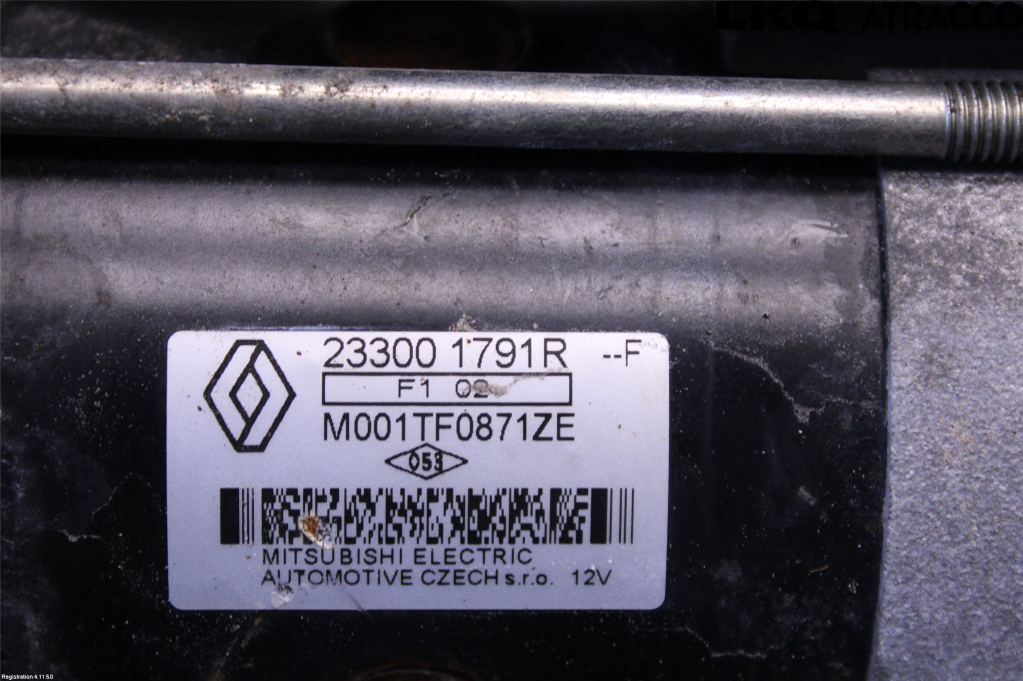 Nissan NV300 16-22 Startmotor Diesel