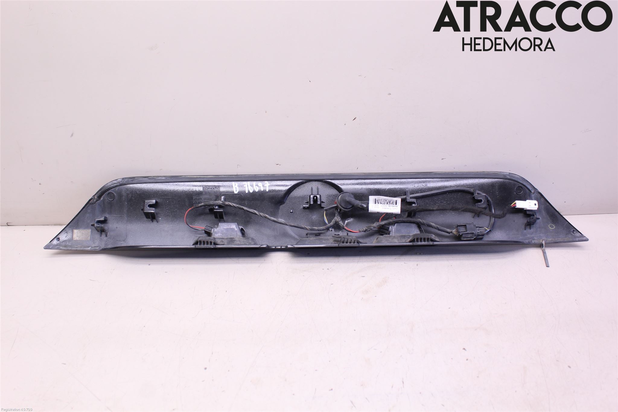 Nissan QASHQAI 14-17 Bakluke Handtak Ytre