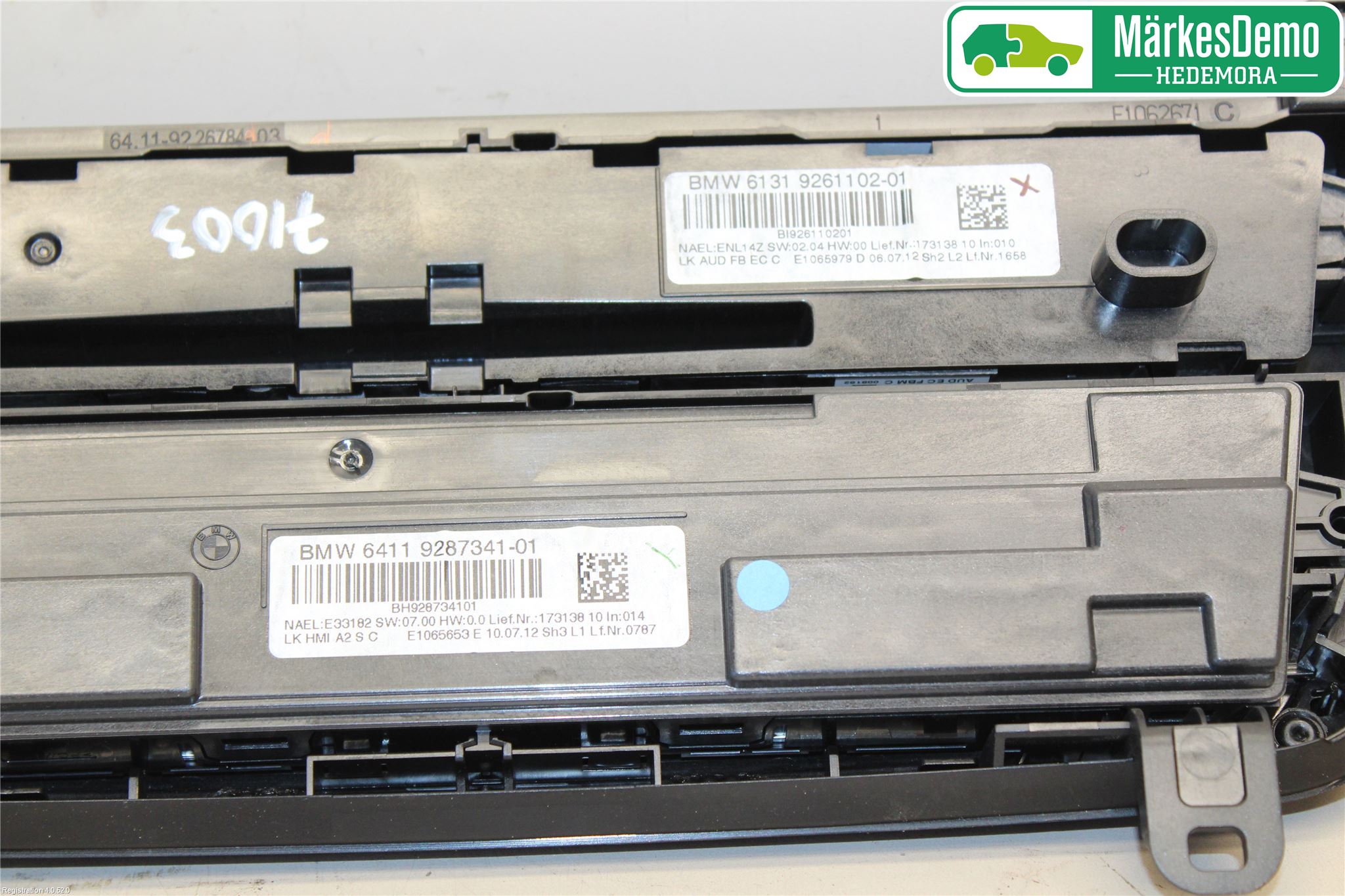 BMW 3 F30/F31/F80 12-19 Stereo Radio Med Cd