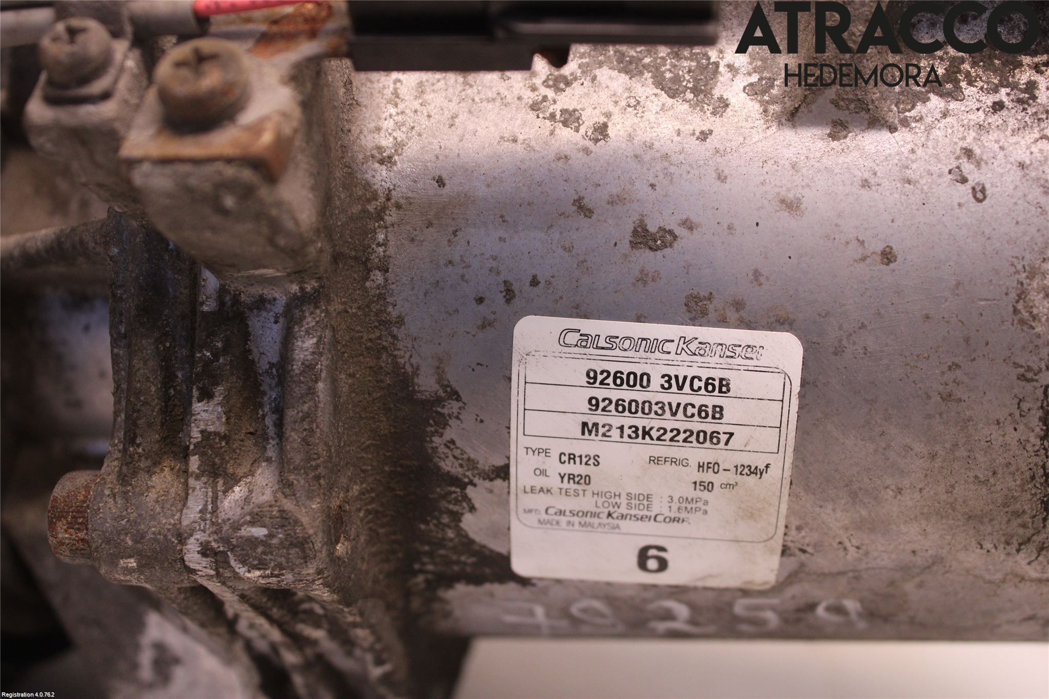 Nissan NOTE E12 14-20 Varme Ac Kompressor