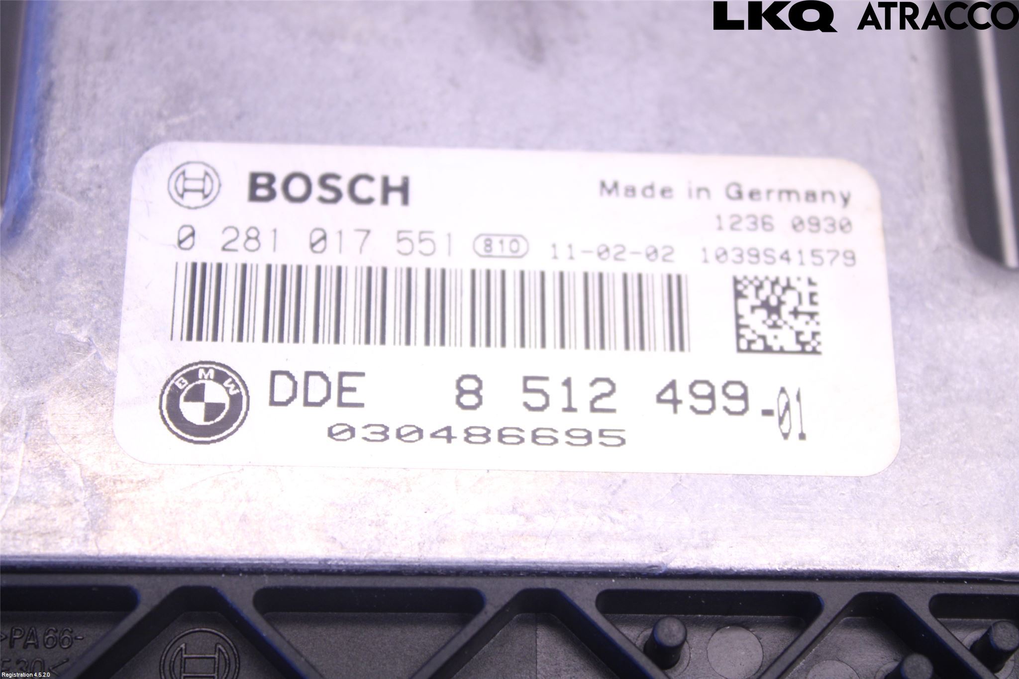 BMW 1 F20/F21 11-19 Styreenhet Dieselpumpe