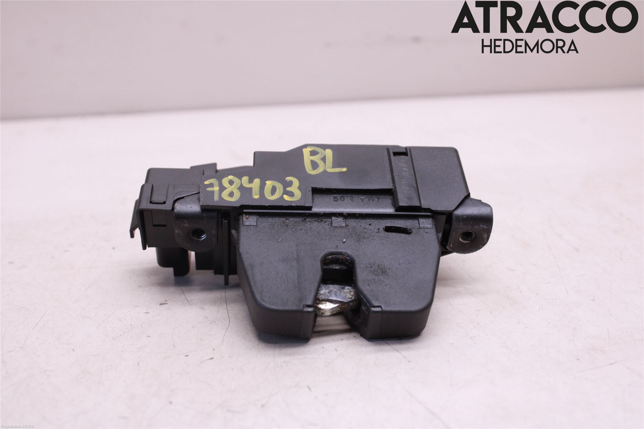 Citroen C4 II 11-18 Bakluke-Lokk Låsekasse