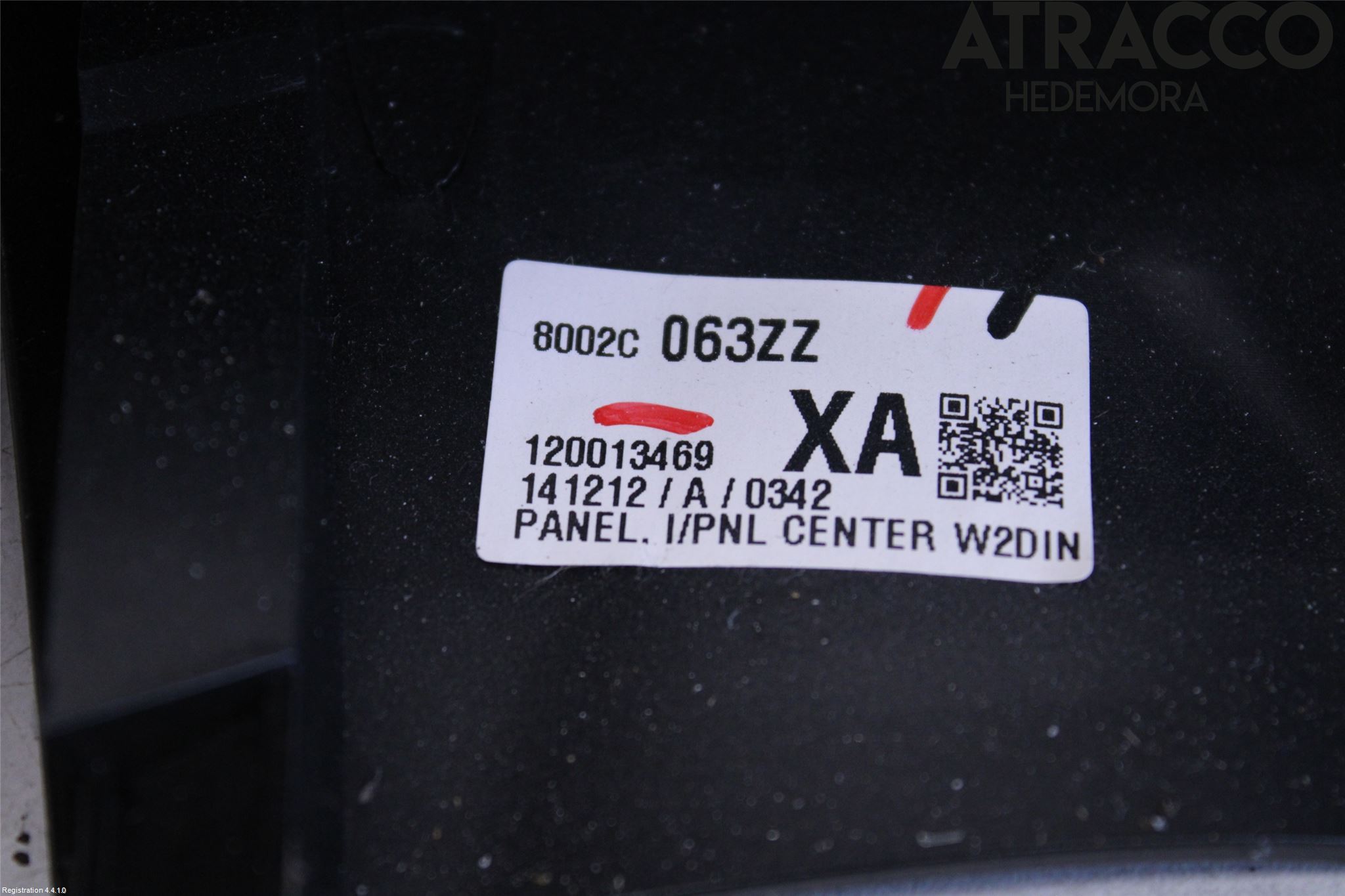 Mitsubishi ASX 10-22 Innr Radio Ramme