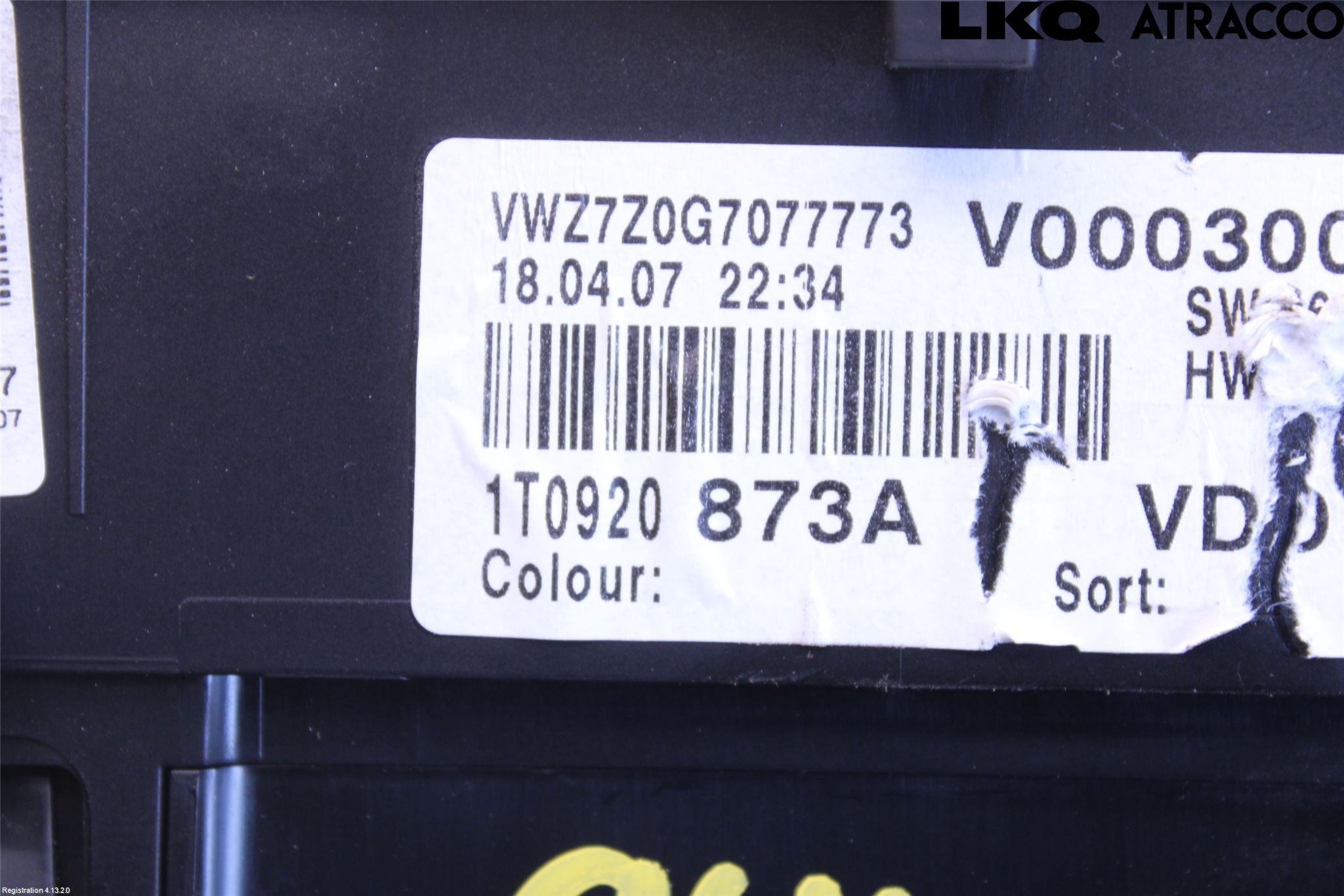 Volkswagen VW CADDY      04-10 Instr Kombinert