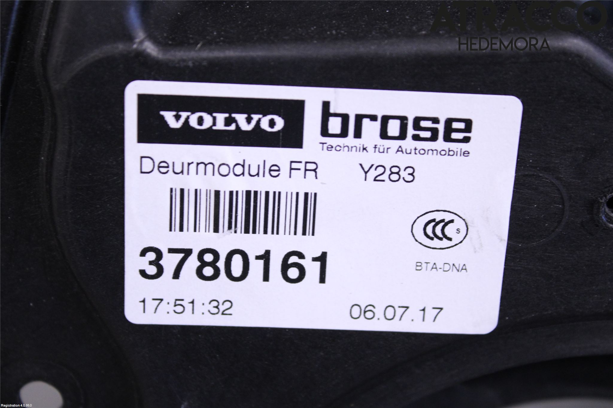 Volvo S60 CROSS COUNTRY 16-19 Vindusheis El Komp