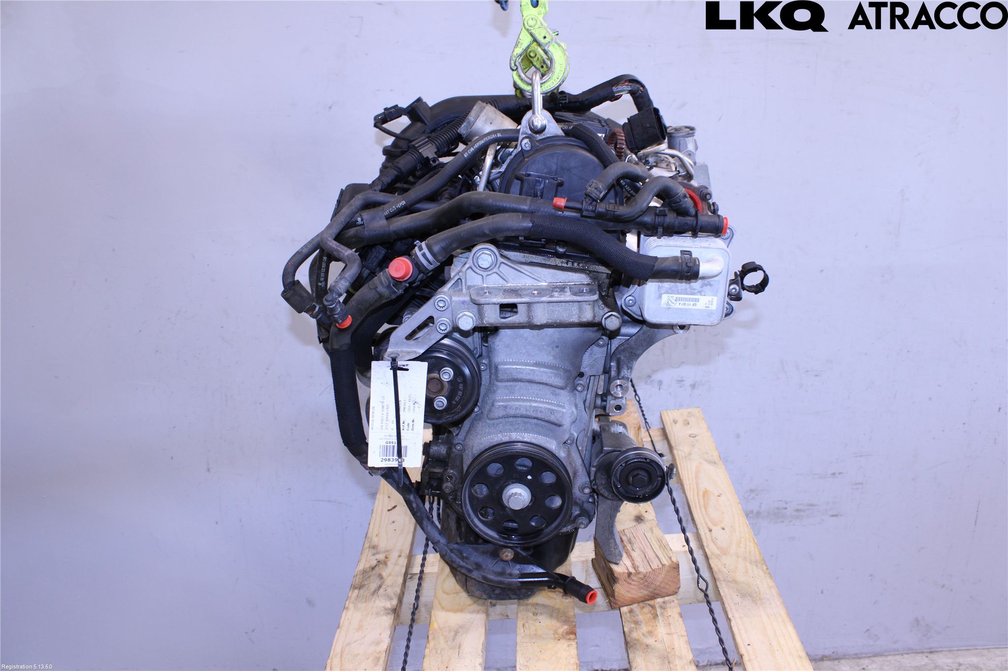 Volkswagen VW POLO 10-17 Motor Bensin