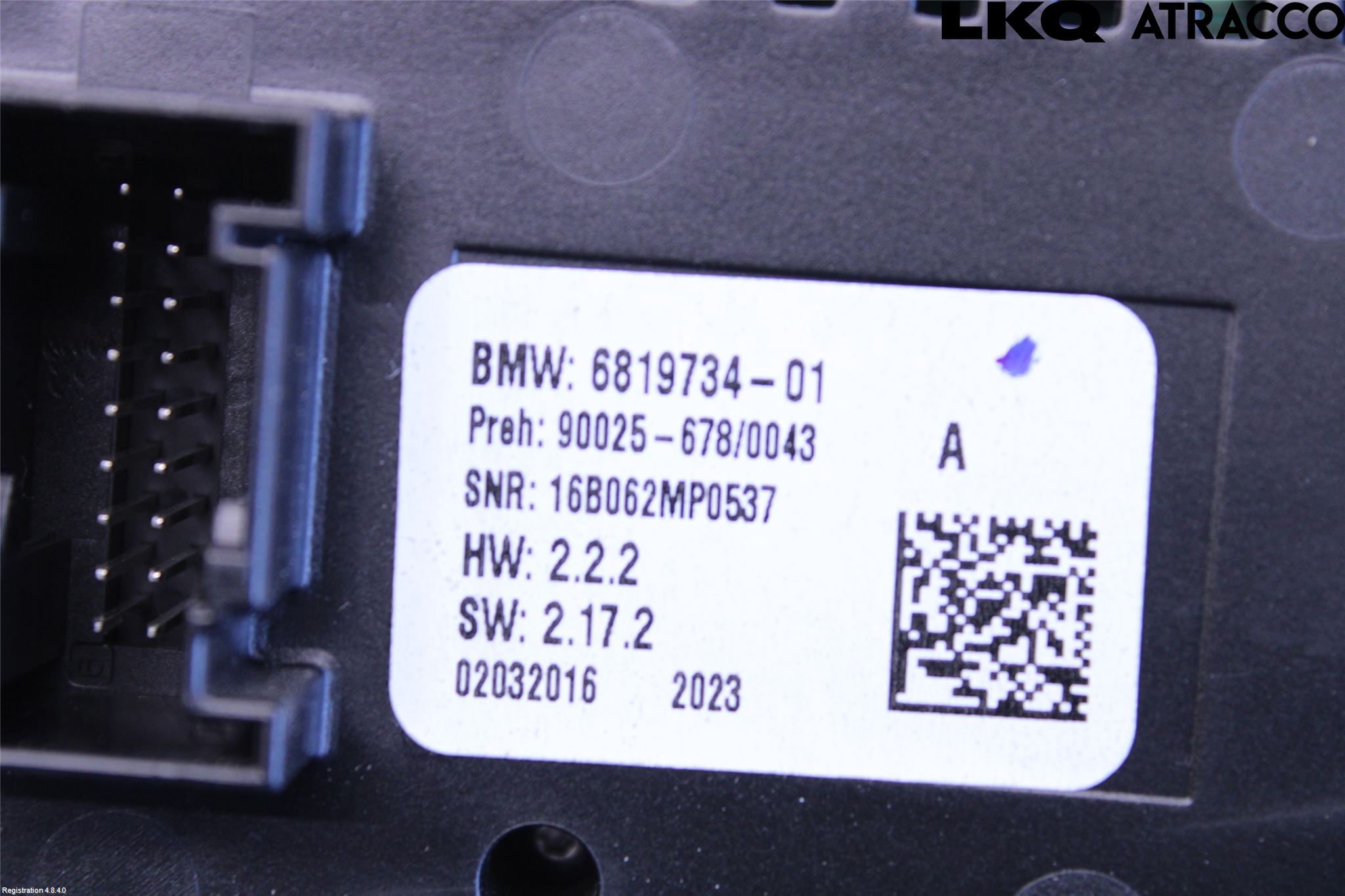 BMW X6 F16 14-19 Varme Ac Betjening-Display