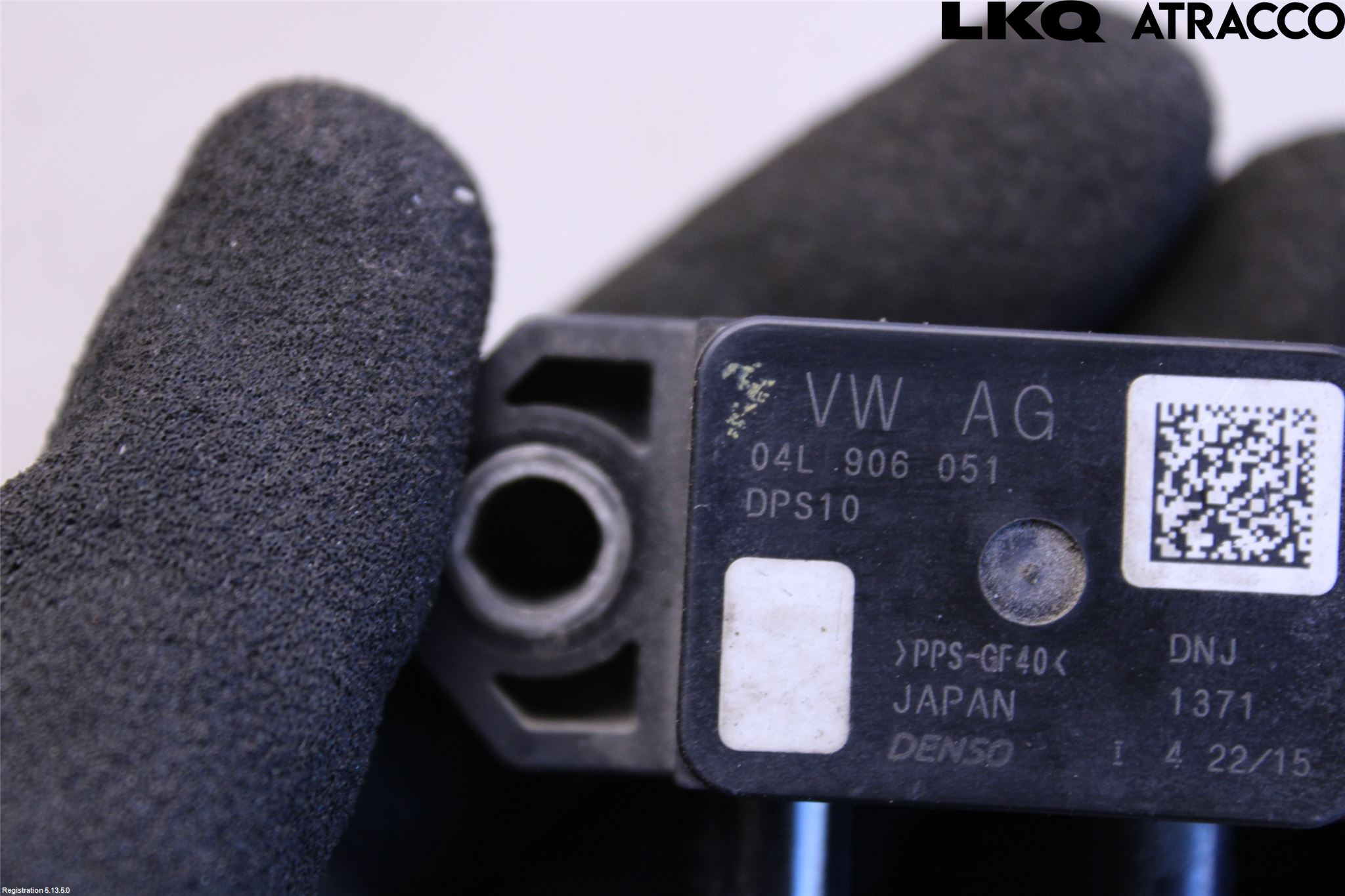 Volkswagen VW POLO 10-17 Sensor Temp-Trykk Avgass