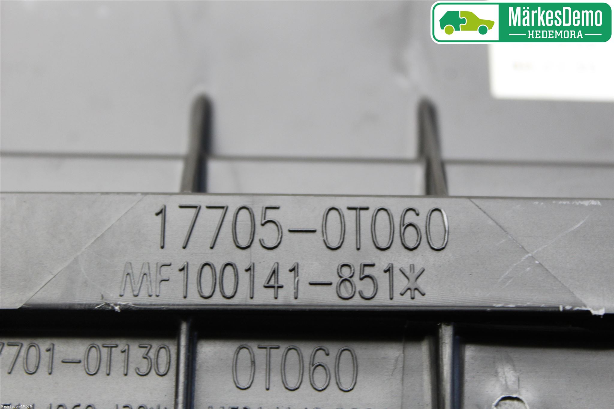 Toyota AURIS 13-19 Luftfilter Boks