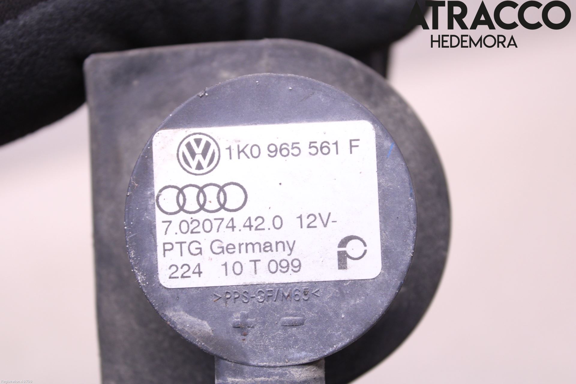 Volkswagen VW GOLF VI 09-13 Varme Sirkulasjonspumpe