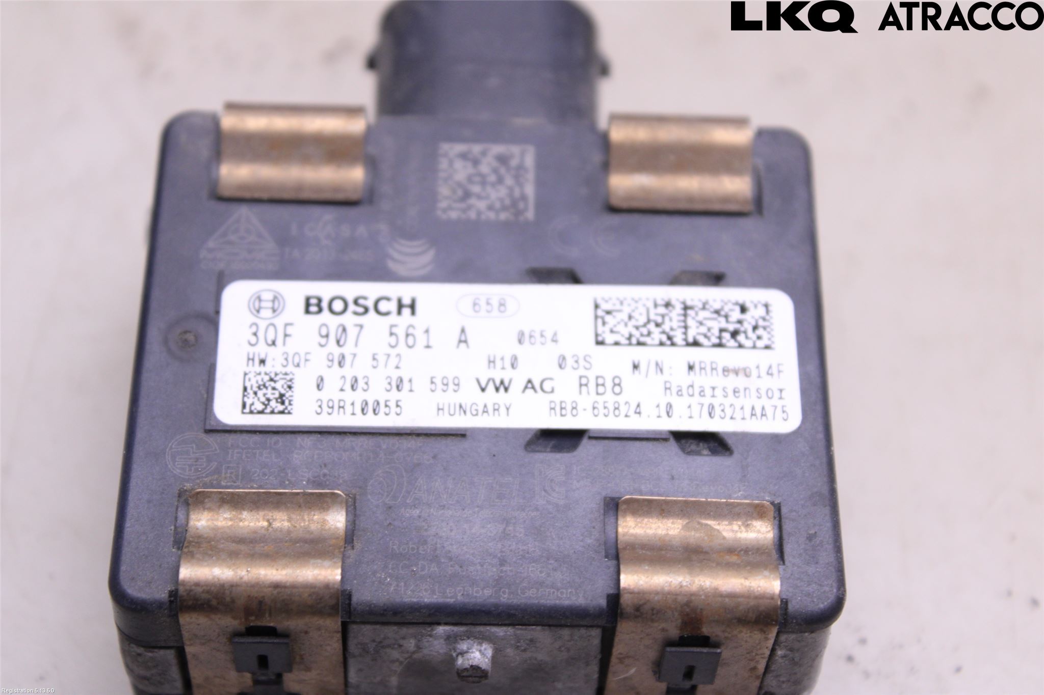 Volkswagen VW GOLF / E-GOLF VII 13-20 Sensor Fartsbegrensning