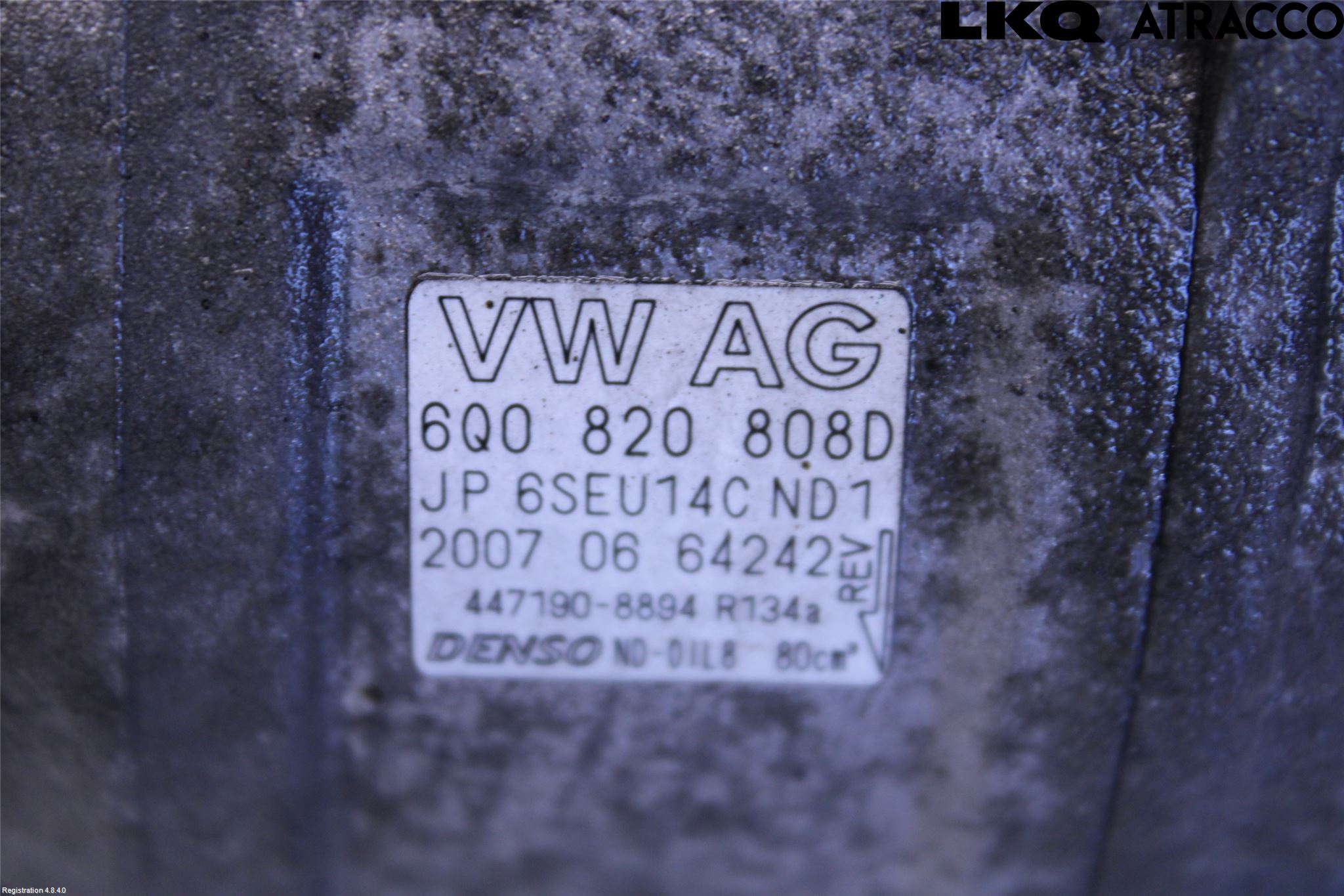 Skoda FABIA 07-14 Varme Ac Kompressor