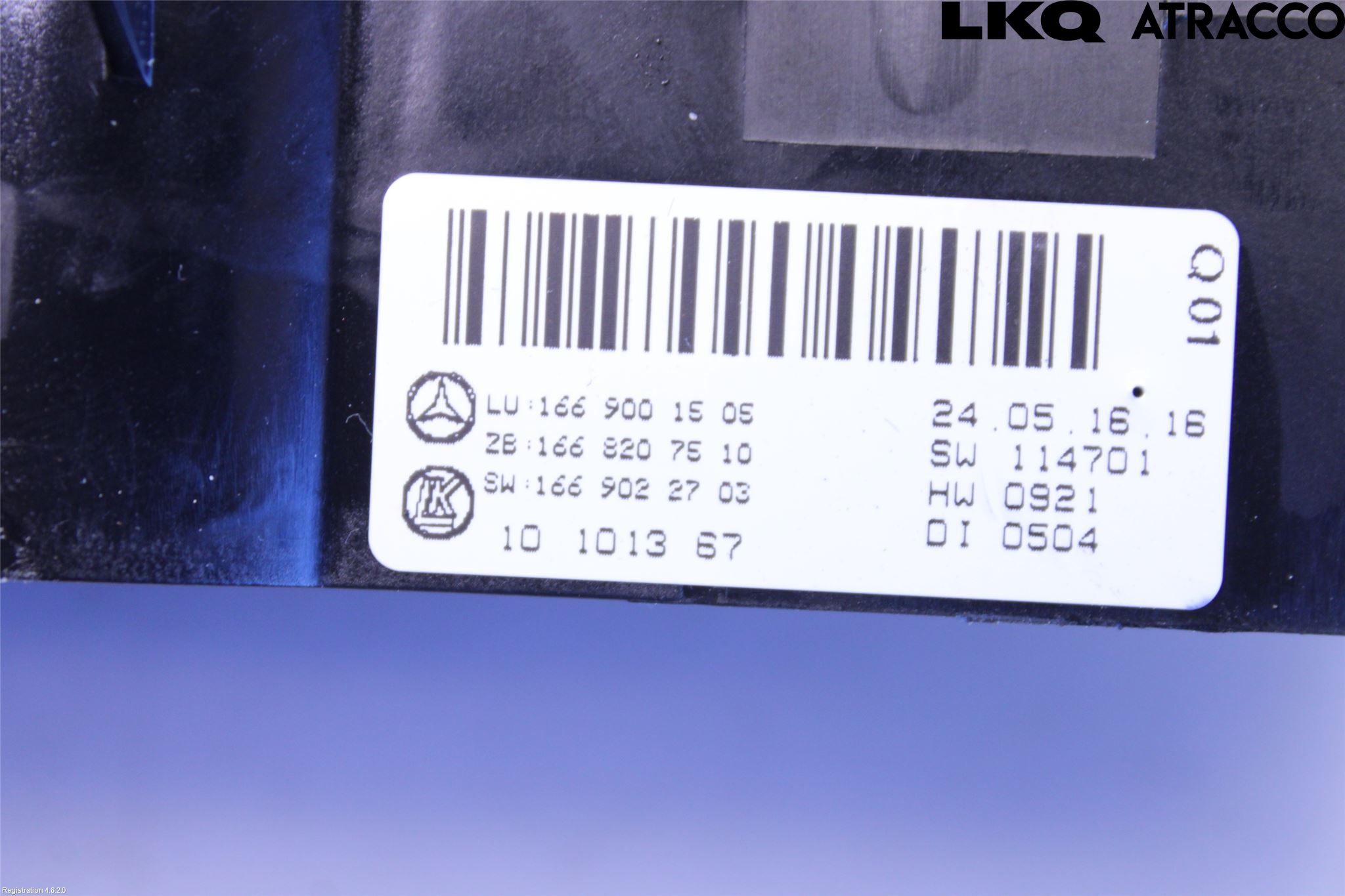 Mercedes-Benz MB GL/GLS-KLASS (X166) 12-19 Varme Ac Betjening-Display