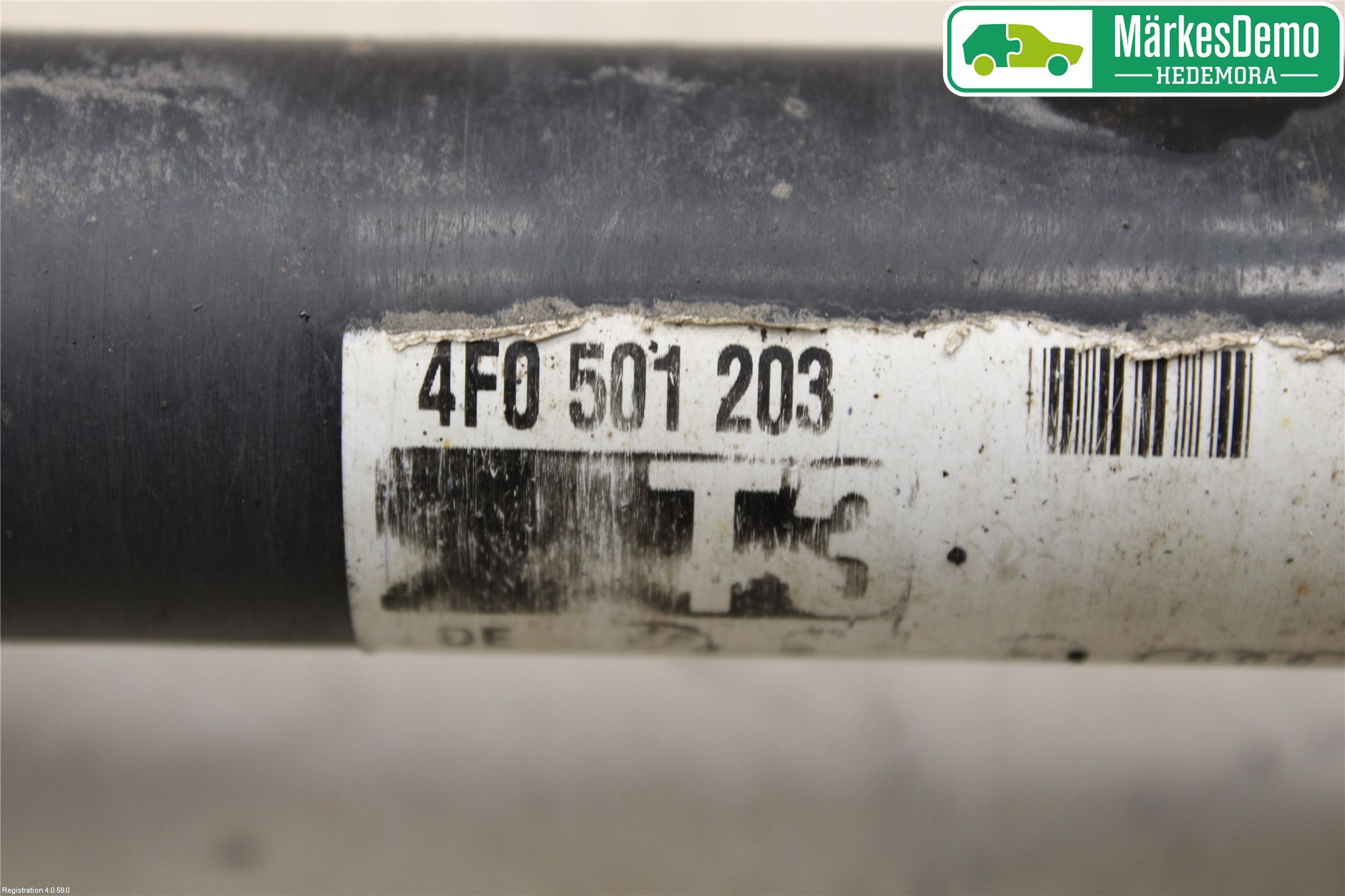 Audi A6/S6     05-11 Drivaksel Bak Kompl Venstre