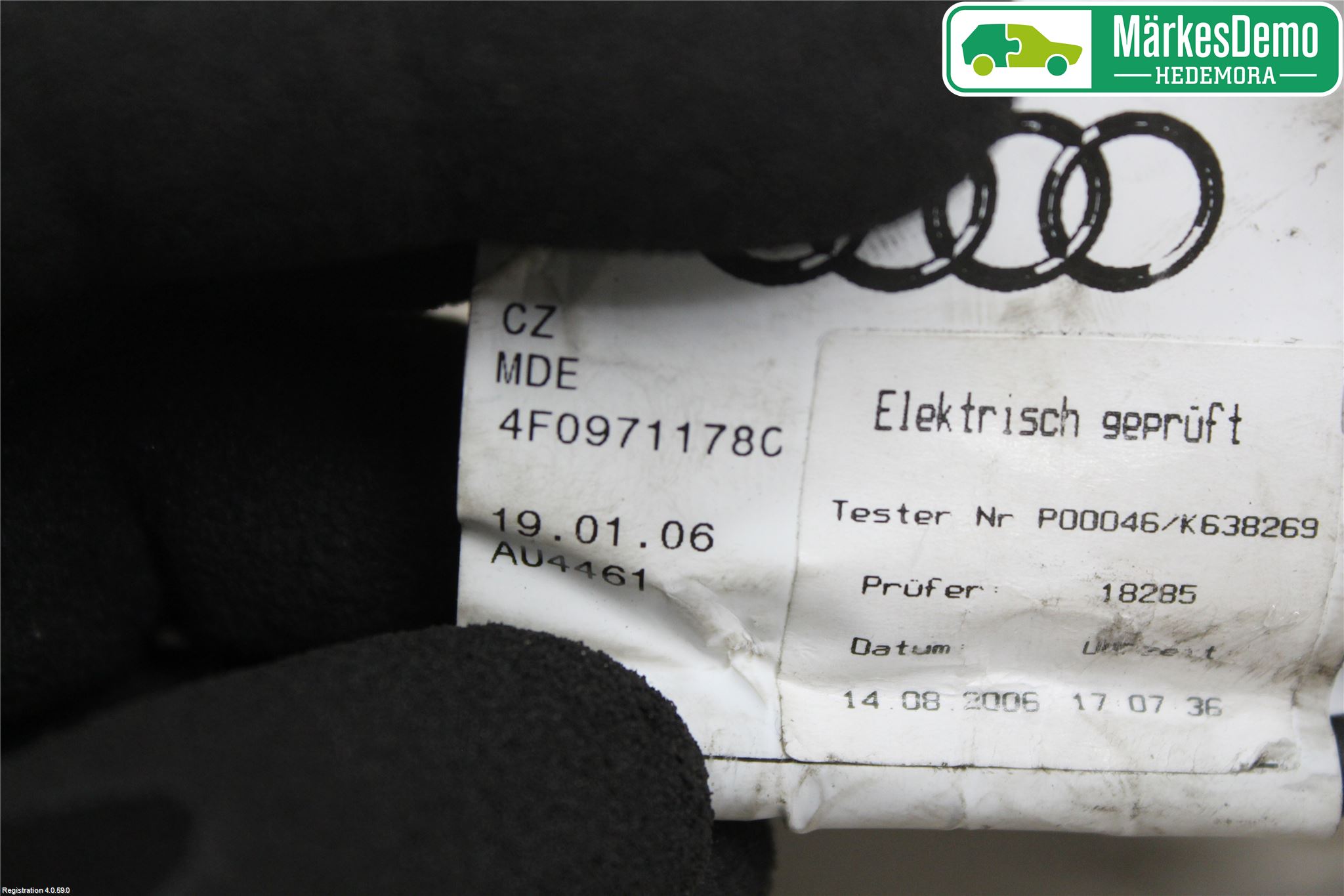 Audi A6/S6     05-11 Innr Armlene