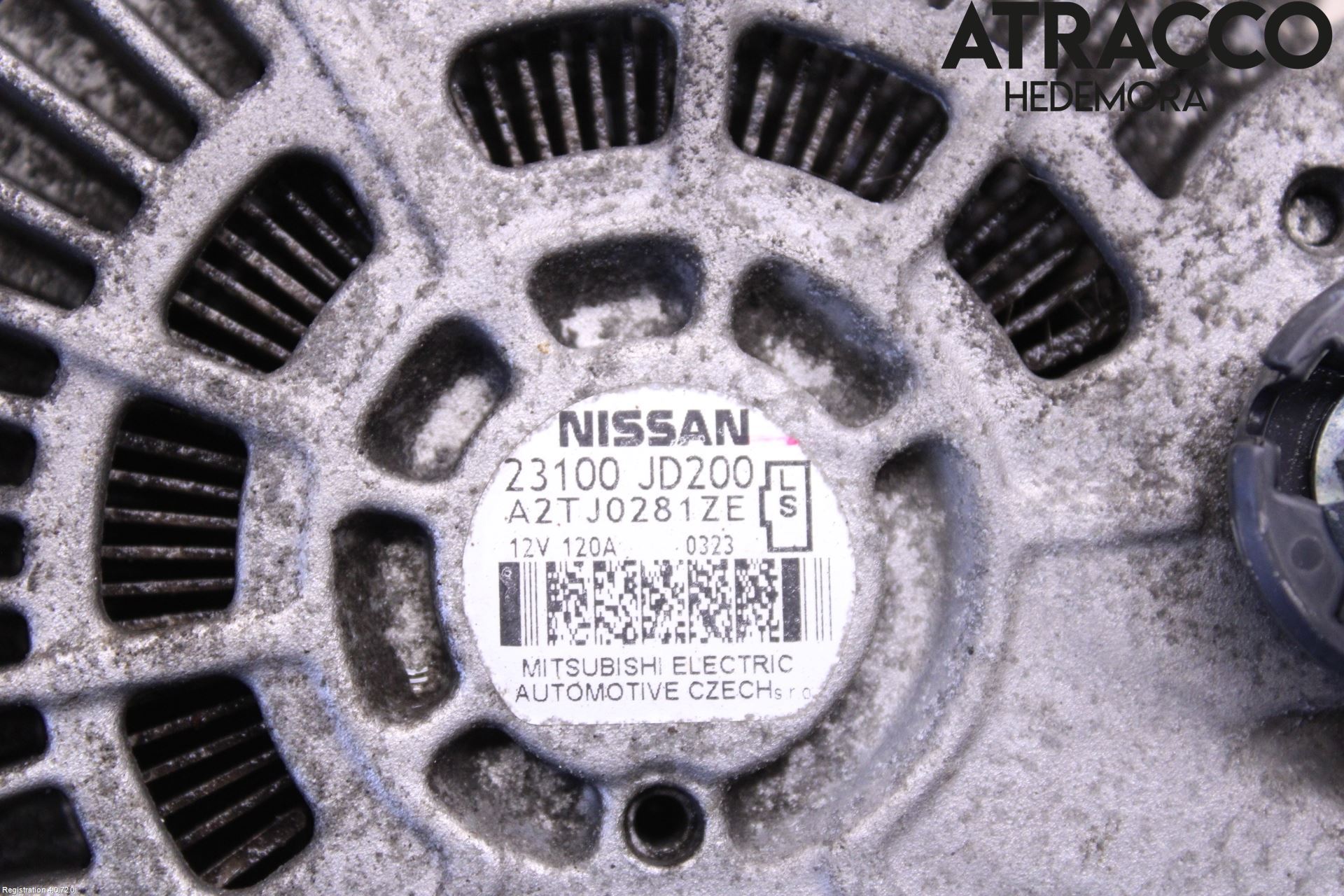 Nissan QASHQAI 10-14 Dynamo