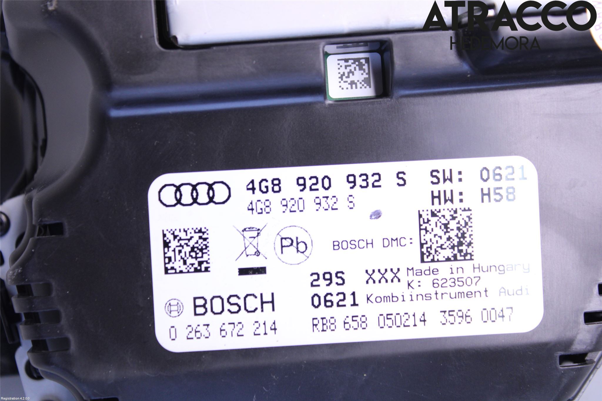 Audi A7/S7 4G 11-17 Instr Kombinert
