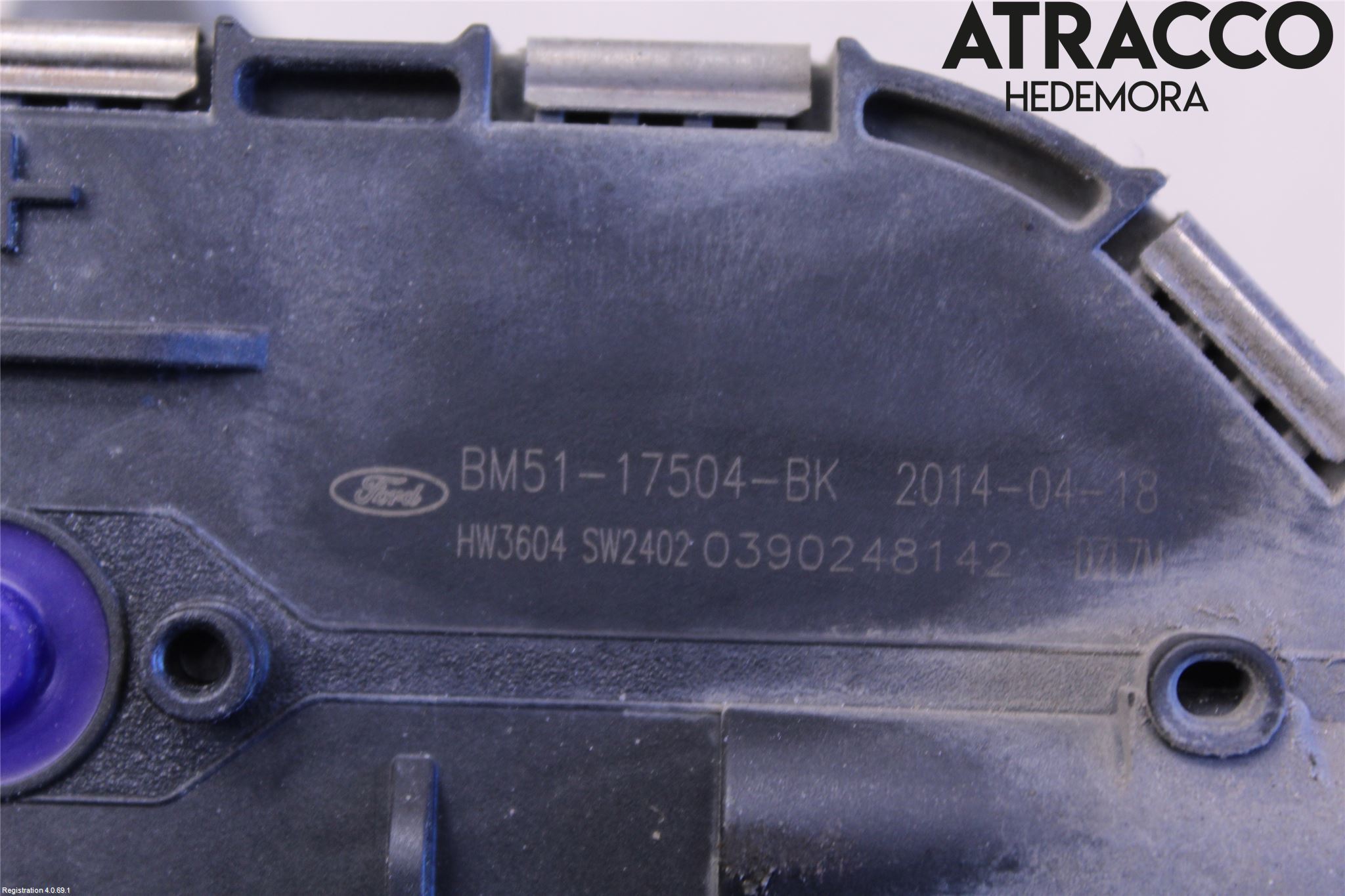 Ford FOCUS 11-14 Viskermotor Frontrute