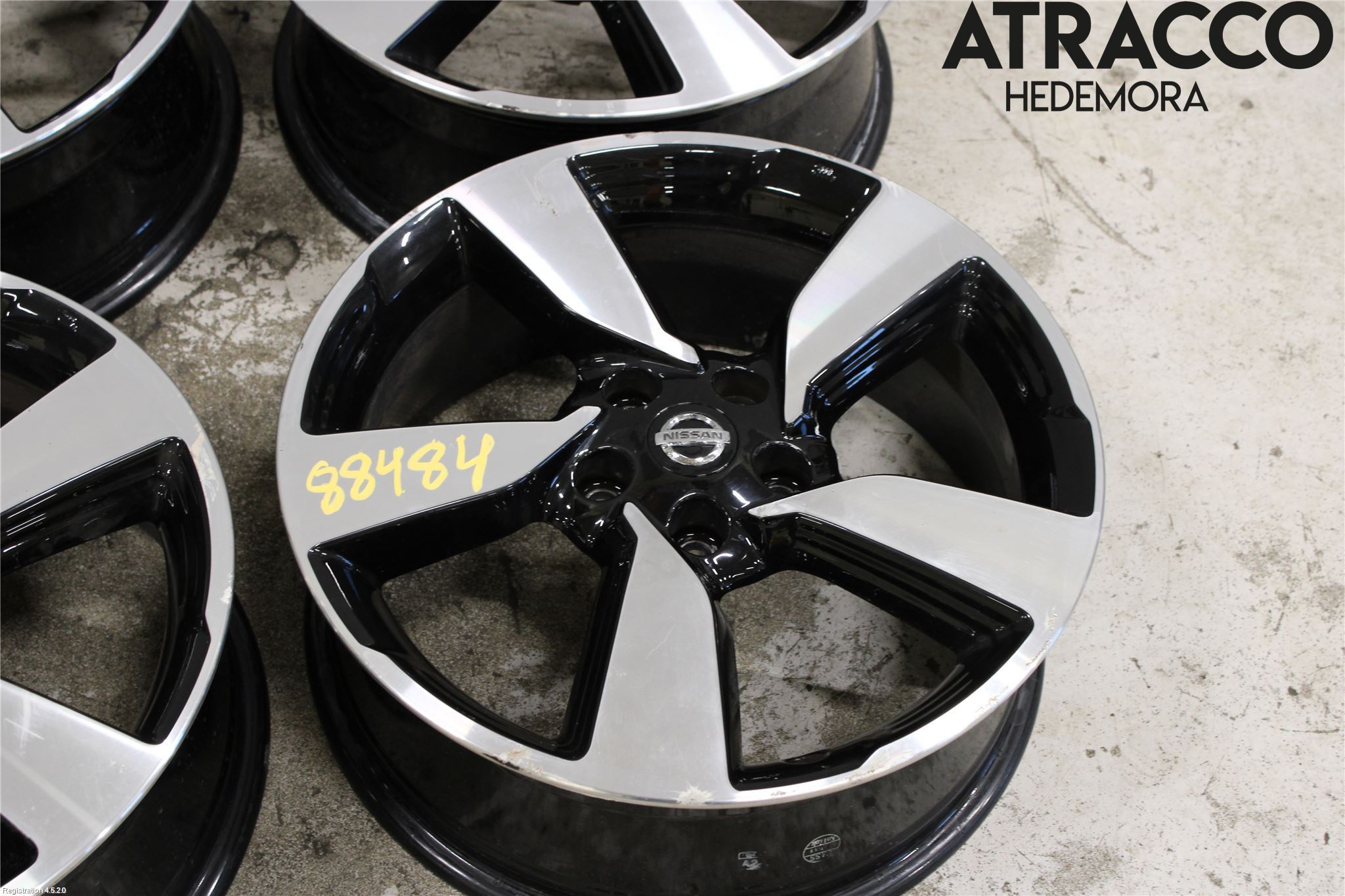 Nissan QASHQAI 14-17 Felg Aluminium Sett 4Stk