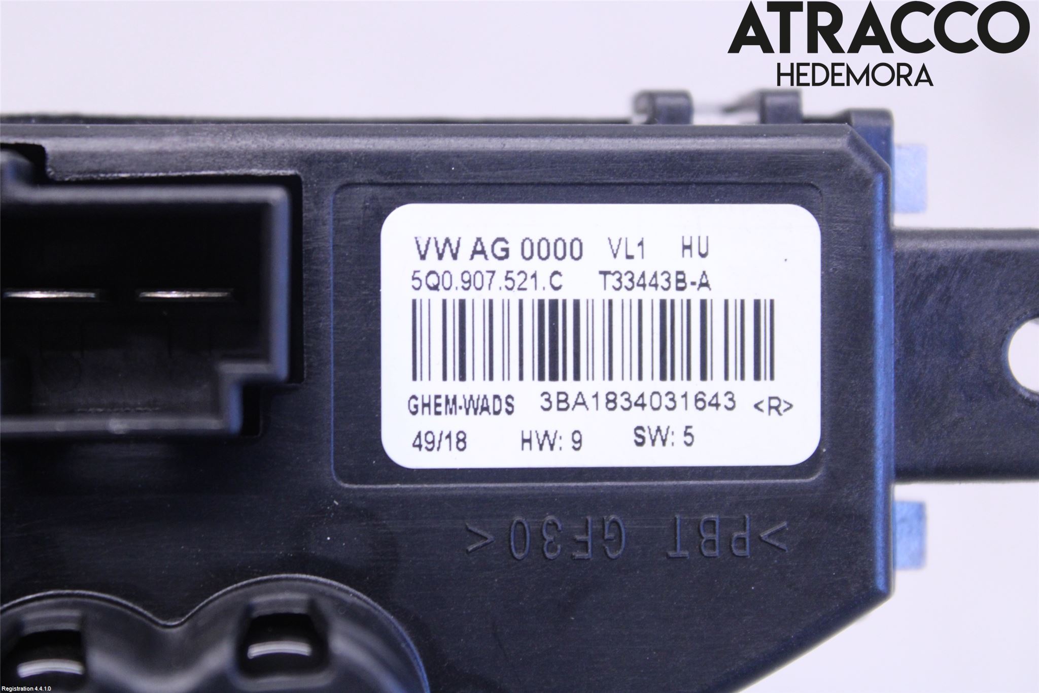 Audi Q2/SQ2 17- Varmeapparat Viftemotstand