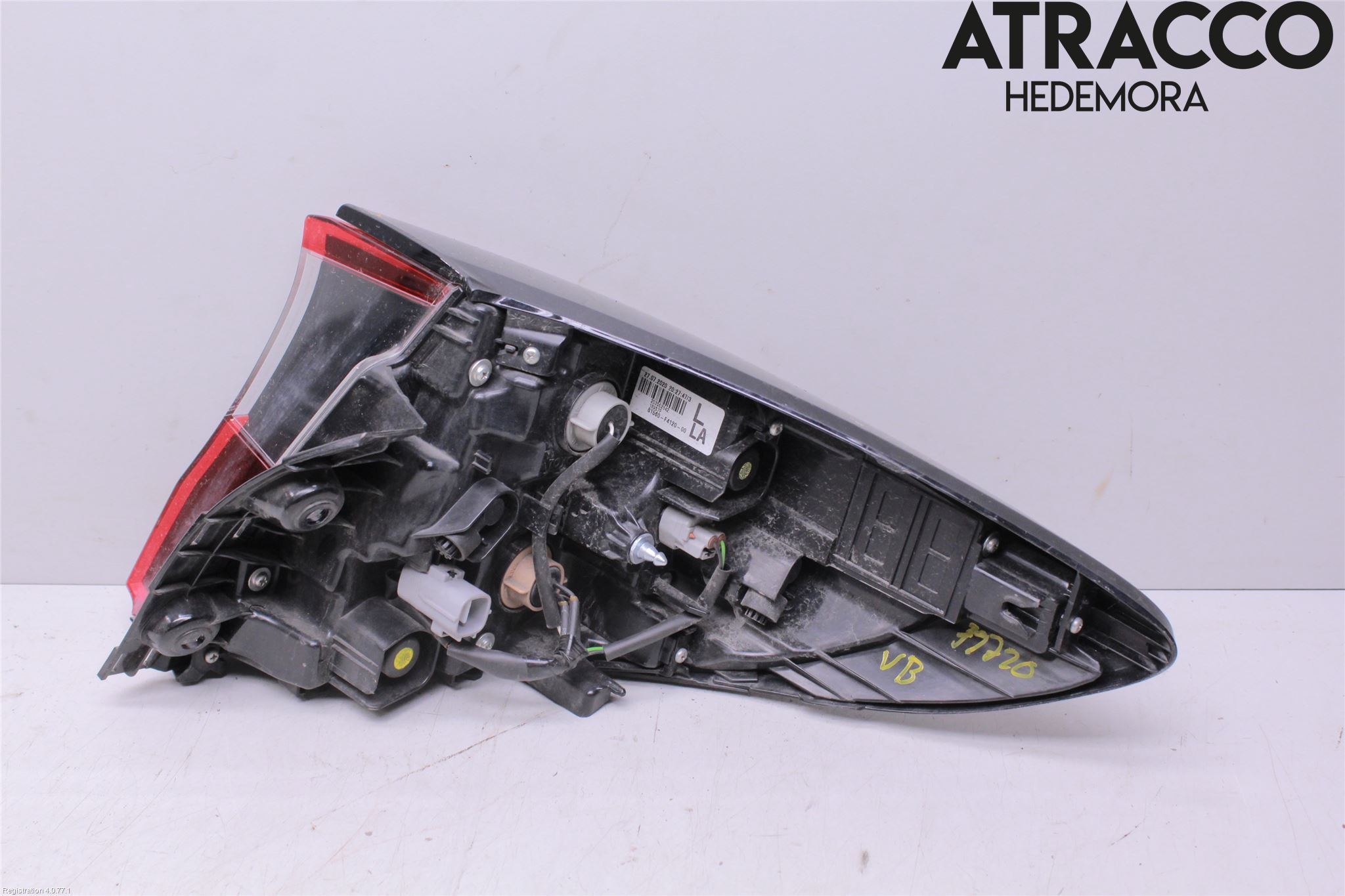 Toyota C-HR 16-23 Baklykt Venstre