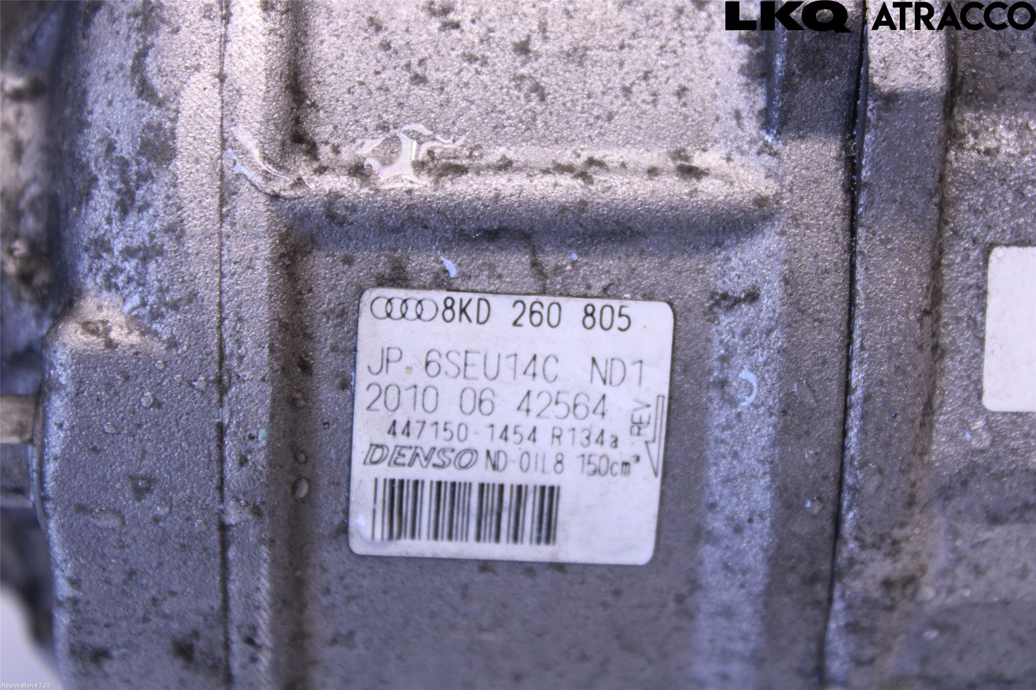 Audi Q5 09-16 Varme Ac Kompressor