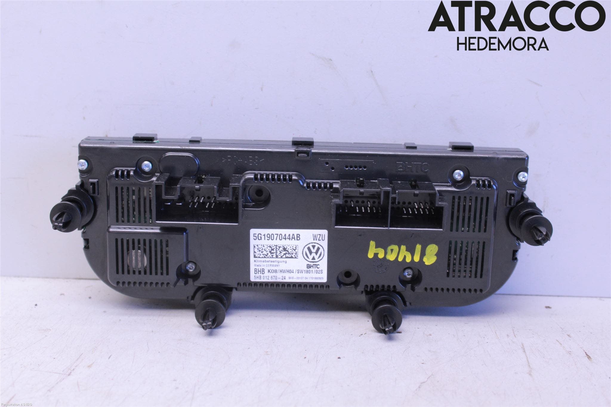 Volkswagen VW GOLF / E-GOLF VII 13-20 Varme Ac Betjening-Display