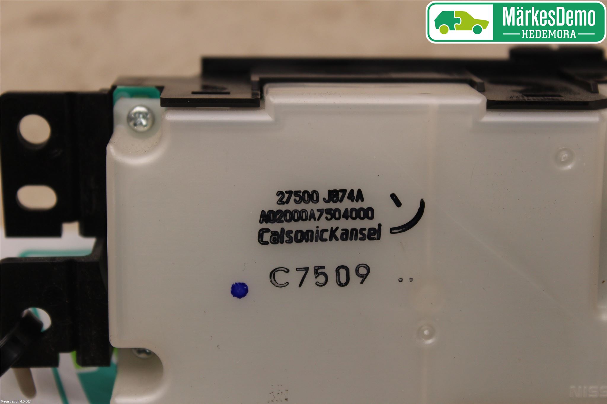 Nissan X-TRAIL 08-14 Varme Ac Betjening-Display