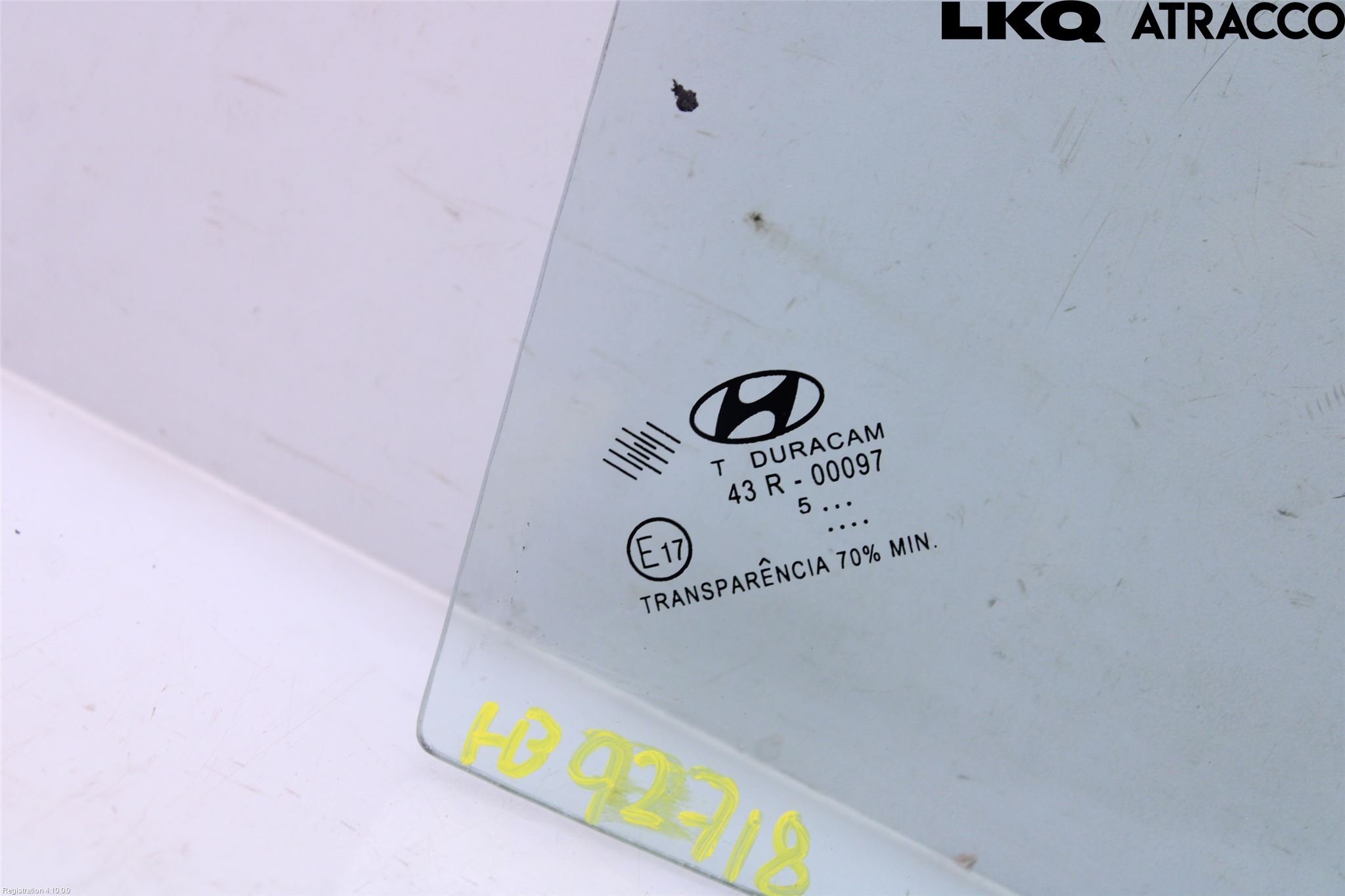 Hyundai i10 BA 14-16 Dørrute Bak Høyre Trekant 4D