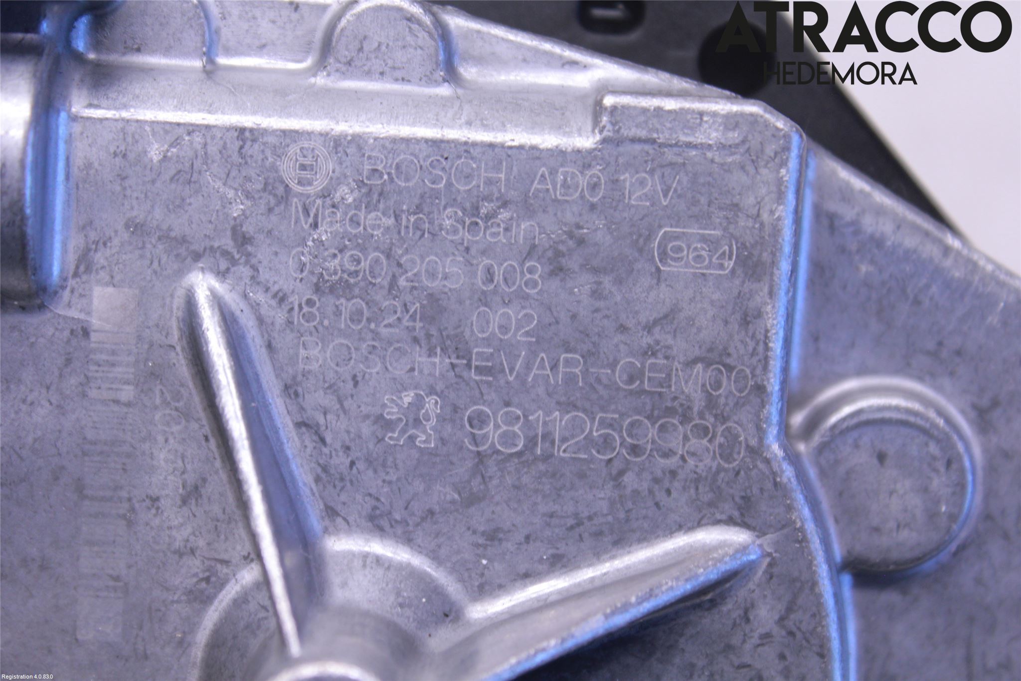 Citroen COTROEN C3 17-24 Viskermotor Bakluke