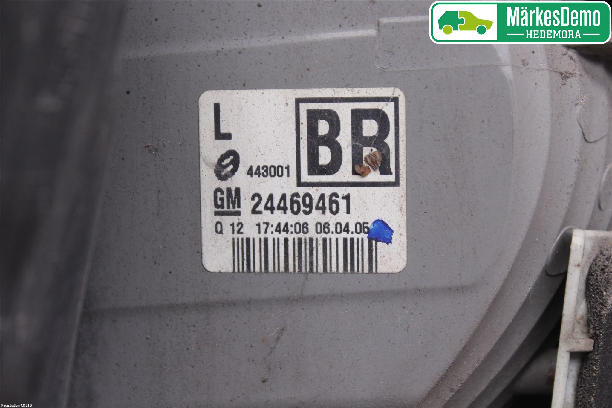 Opel VECTRA C 02-05 Baklykt Venstre
