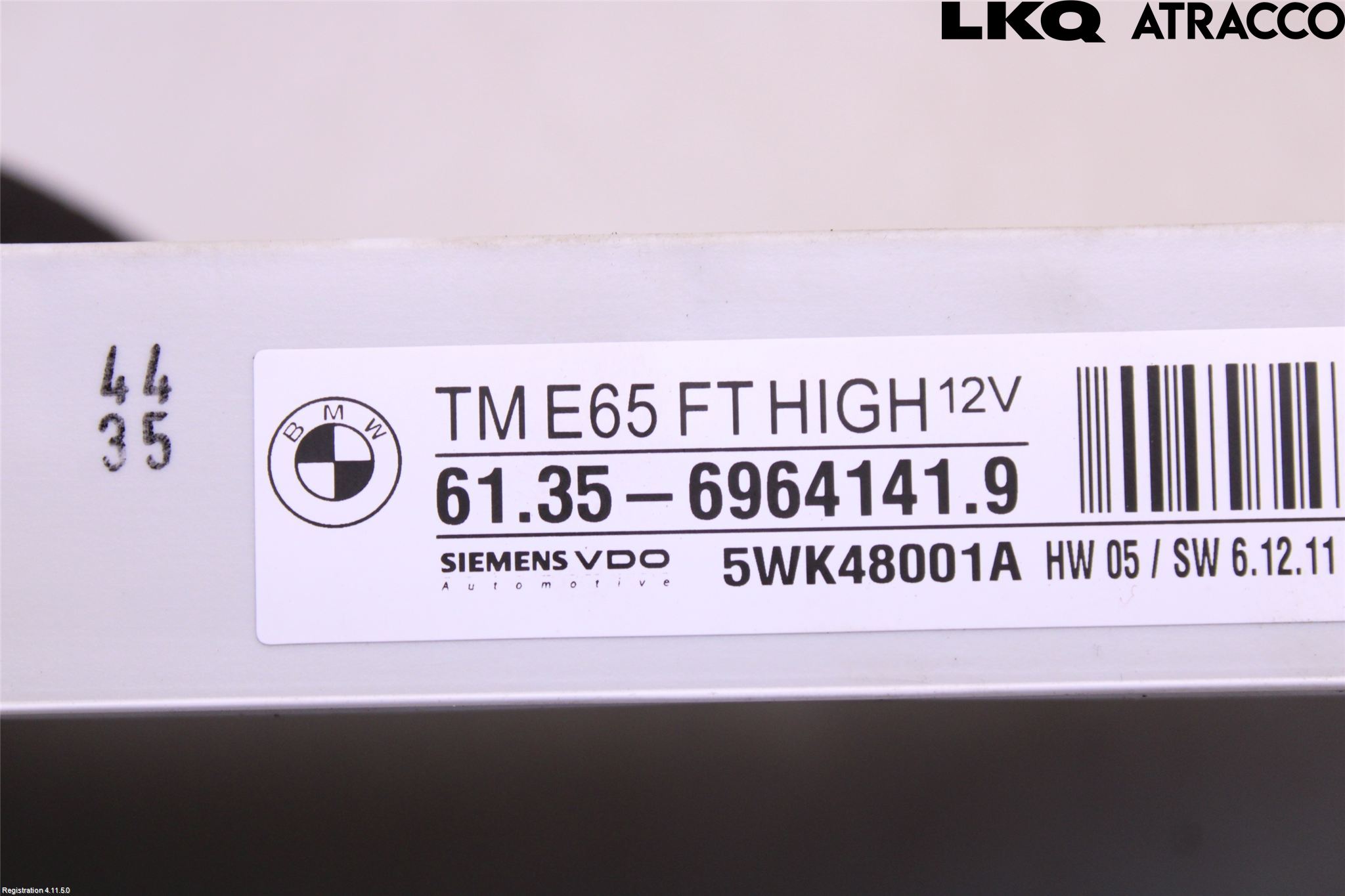 BMW 7 E65/66    00-08 Styreenhet Dør