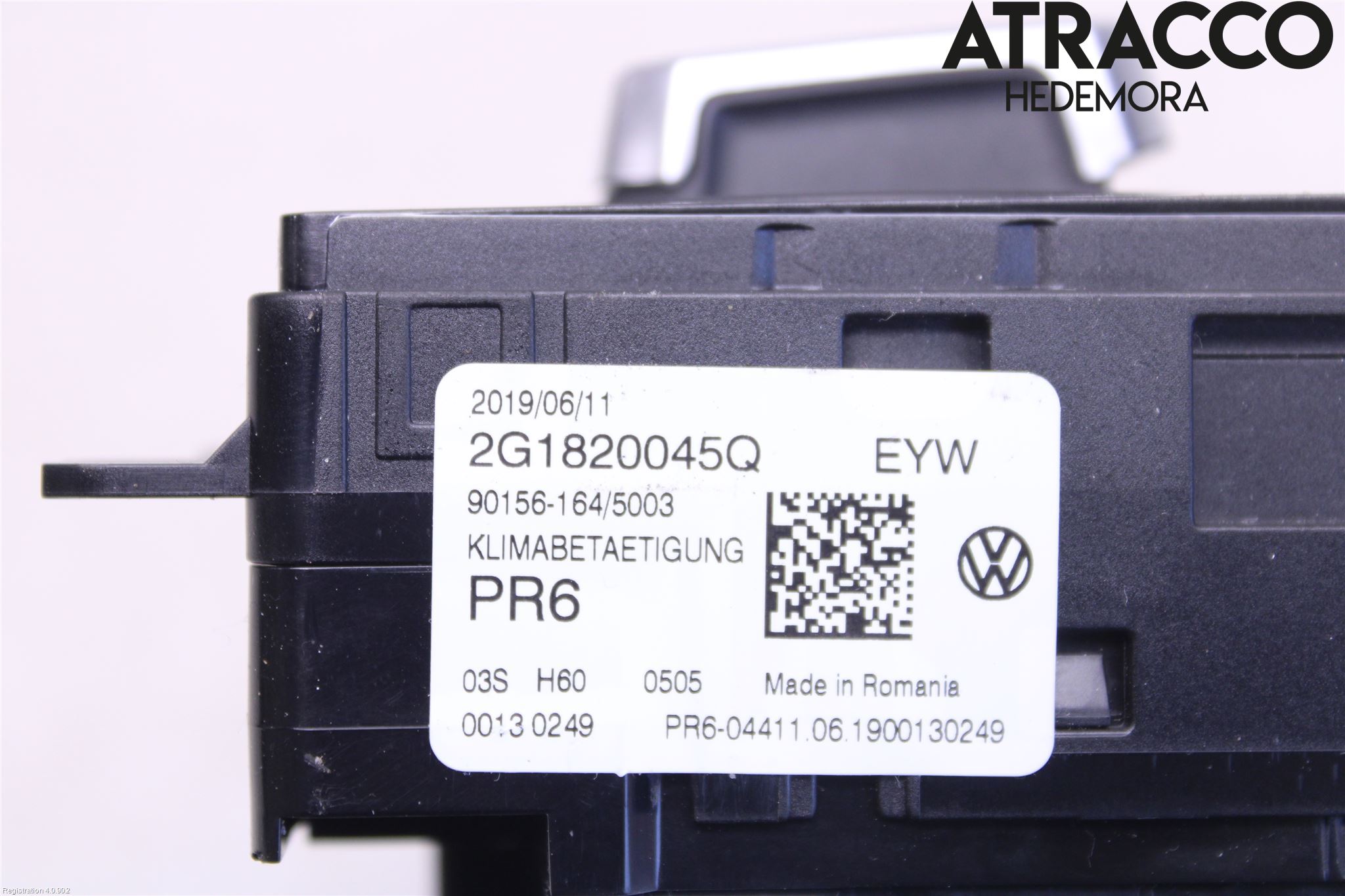 Volkswagen VW POLO VI 18->> Varme Ac Betjening-Display
