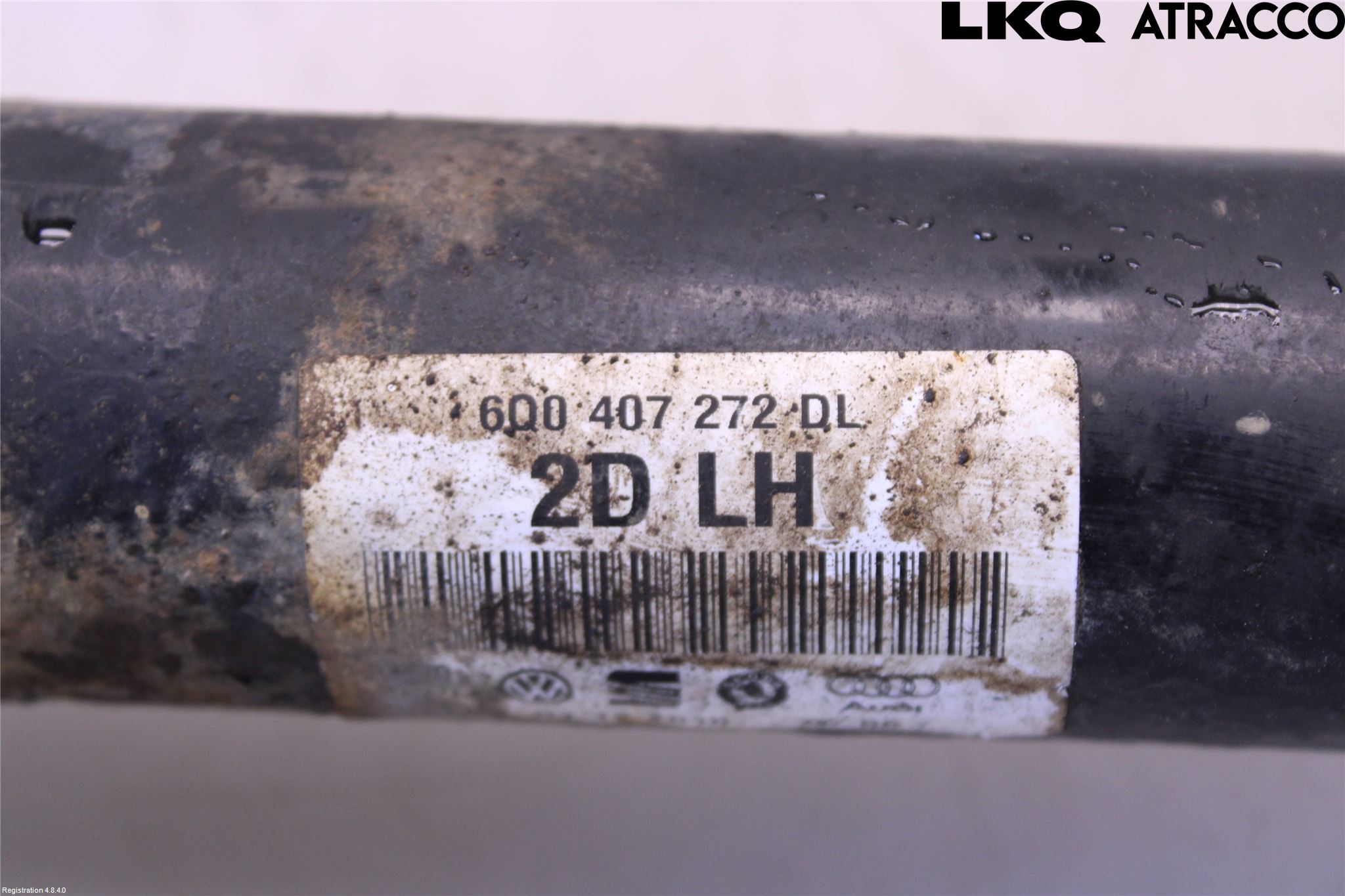 Skoda FABIA 07-14 Drivaksel Foran Kompl Høyre