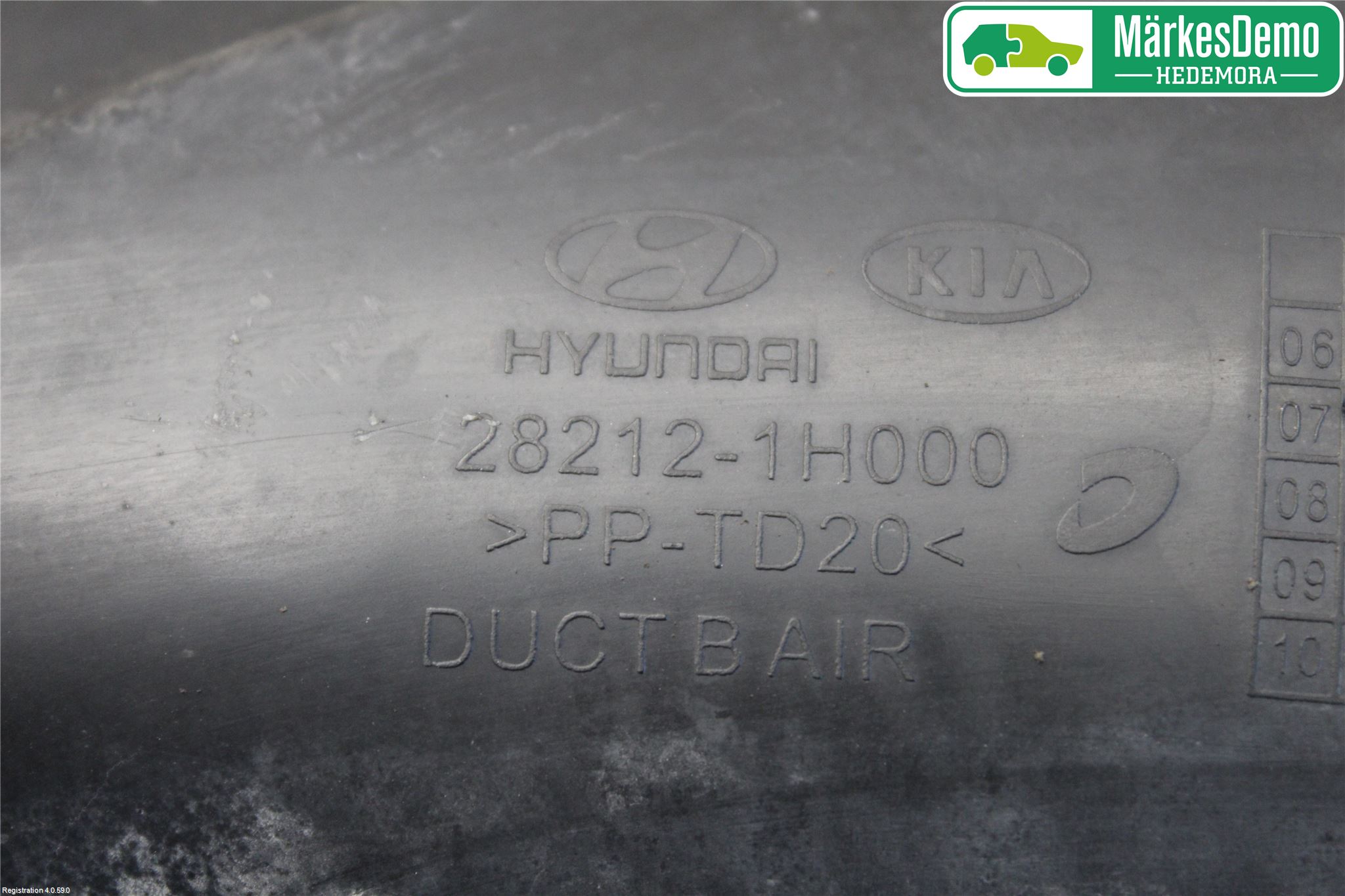 Kia CEED 06-12 Luftfilter Boks