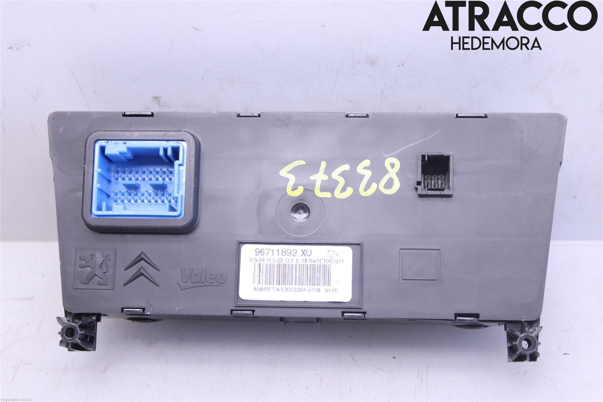 Citroen C3 PICASSO Varme Ac Betjening-Display