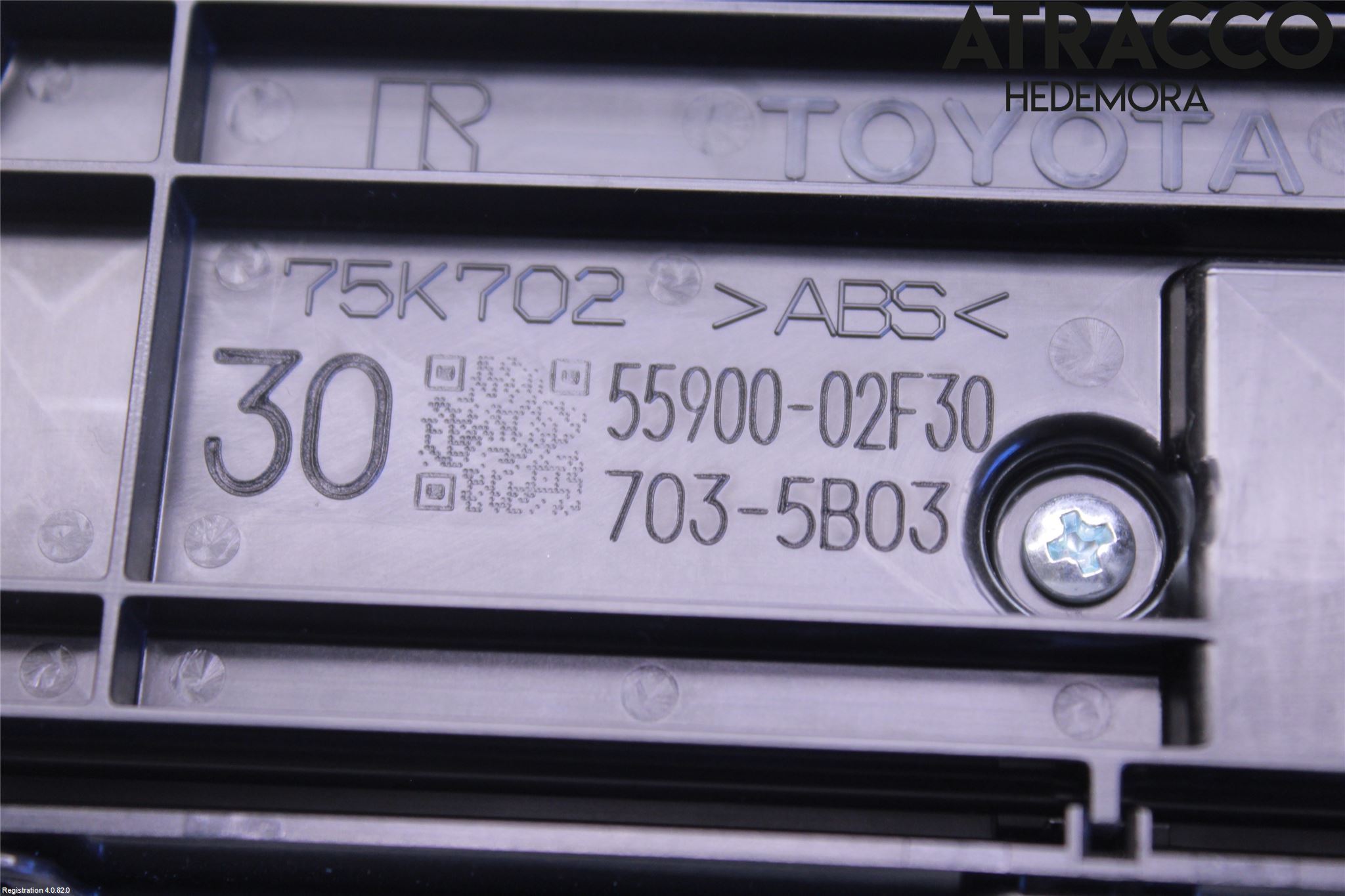 Toyota COROLLA 19- Varme Ac Betjening-Display