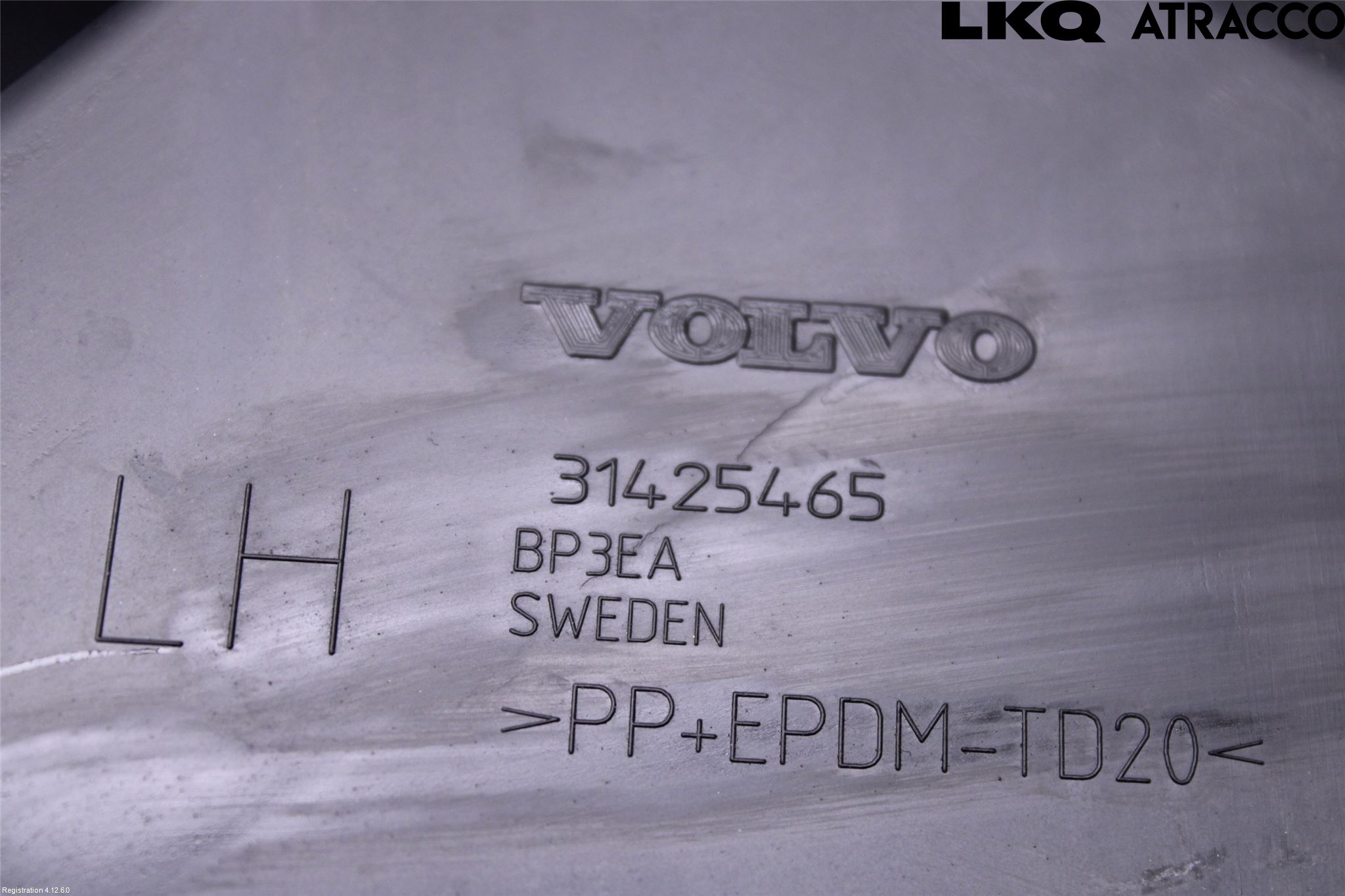 Volvo V60 14-18 Støtfangerfeste Bak Venstre