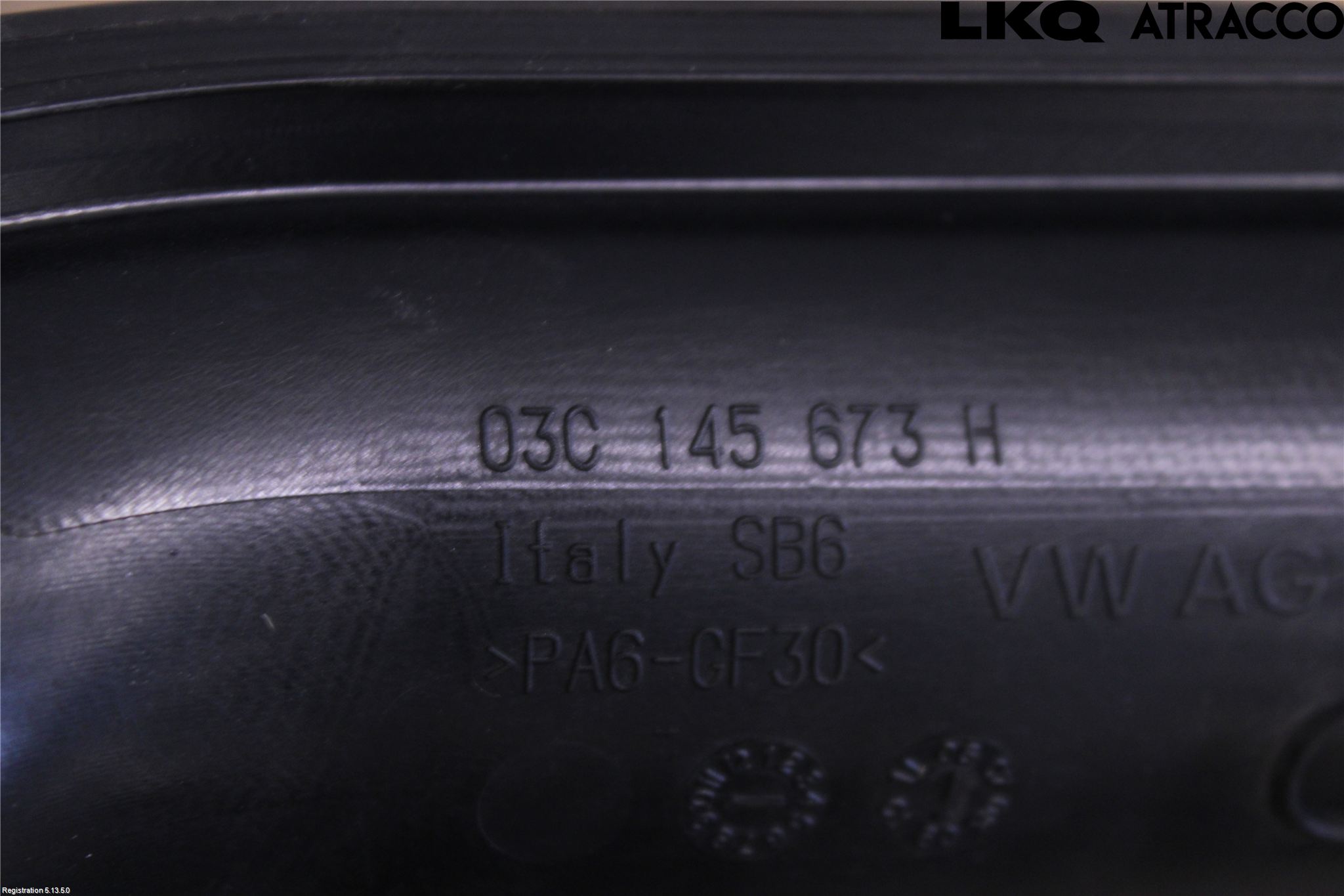 Volkswagen VW GOLF VI 09-13 Inns Gummibelg - Slange
