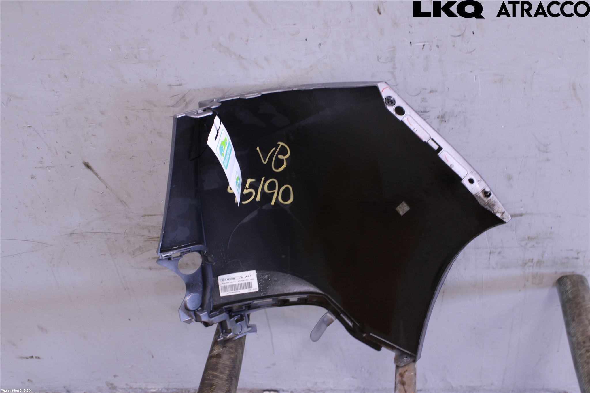Peugeot 2008 13-20 Støtfanger Bak Hjørne Venstre