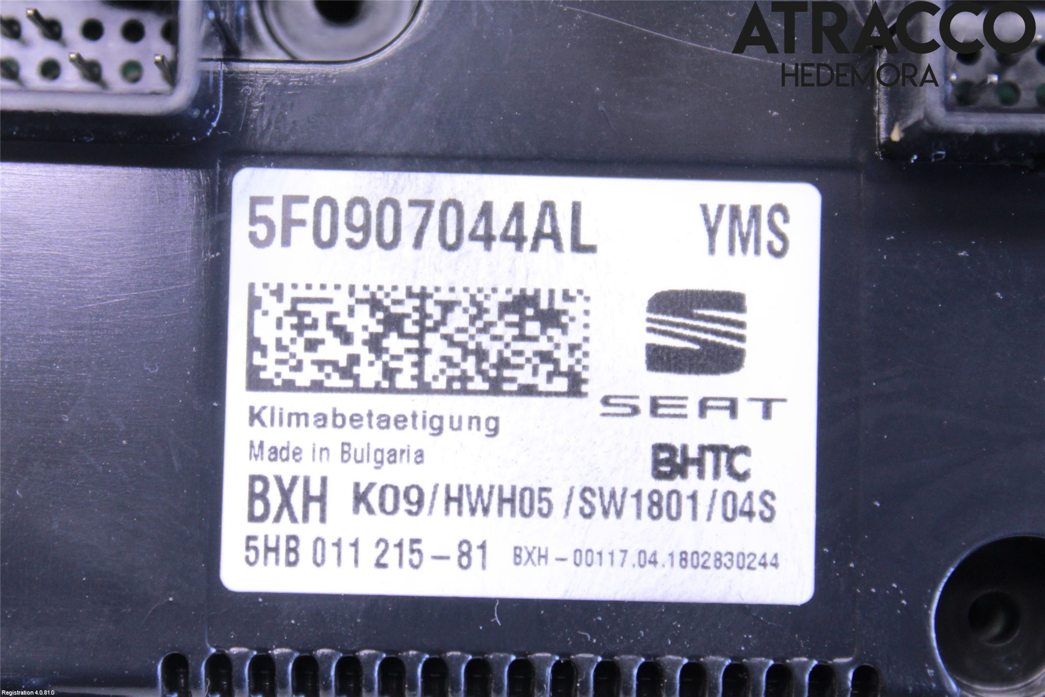 Seat LEON 13-20 Varme Ac Betjening-Display