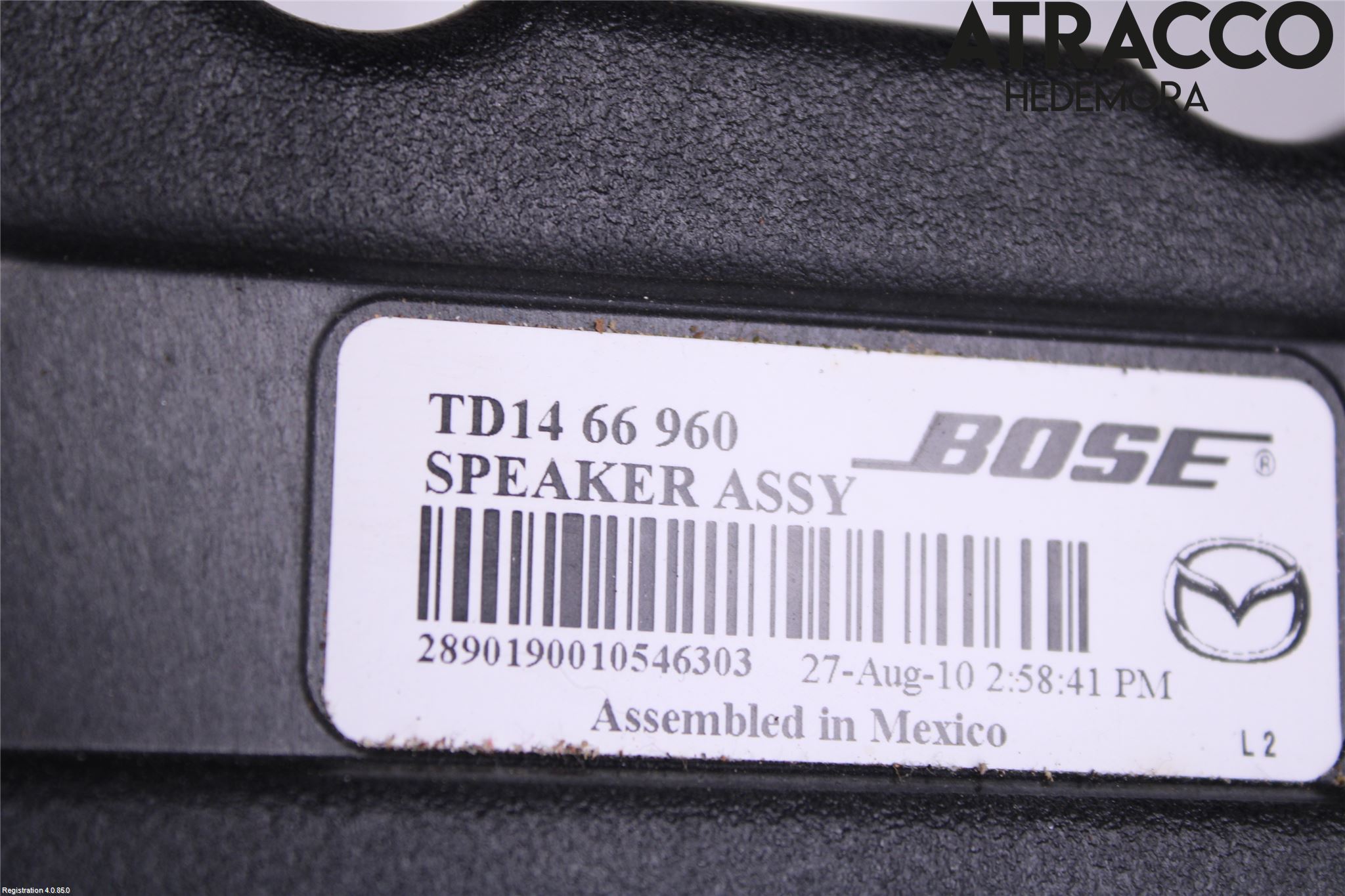 Mazda CX-9 Innr Høyttaler