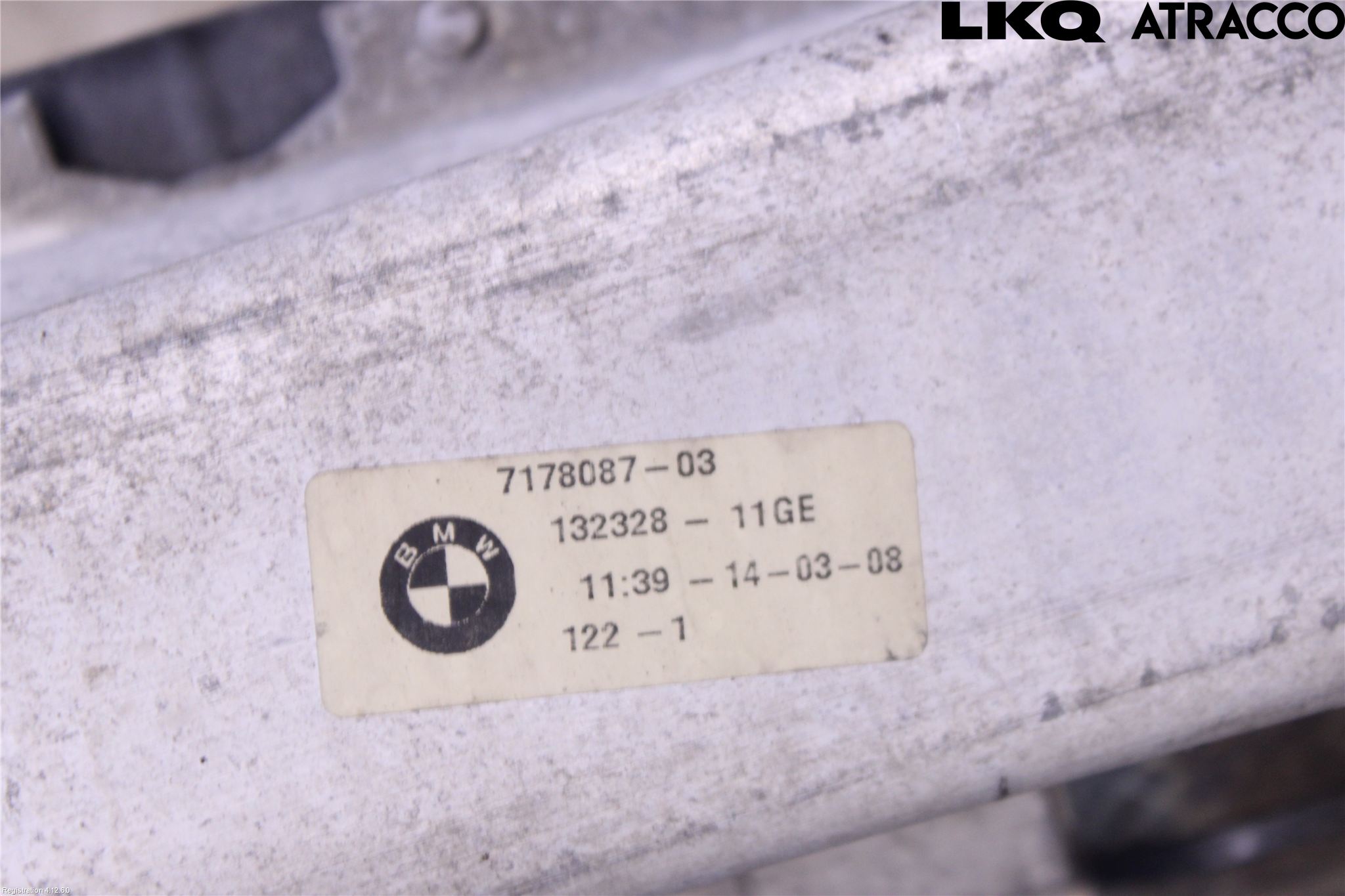 BMW 5 E60/61 Sed/Tou 02-10 Støtfanger Foran Bjelke