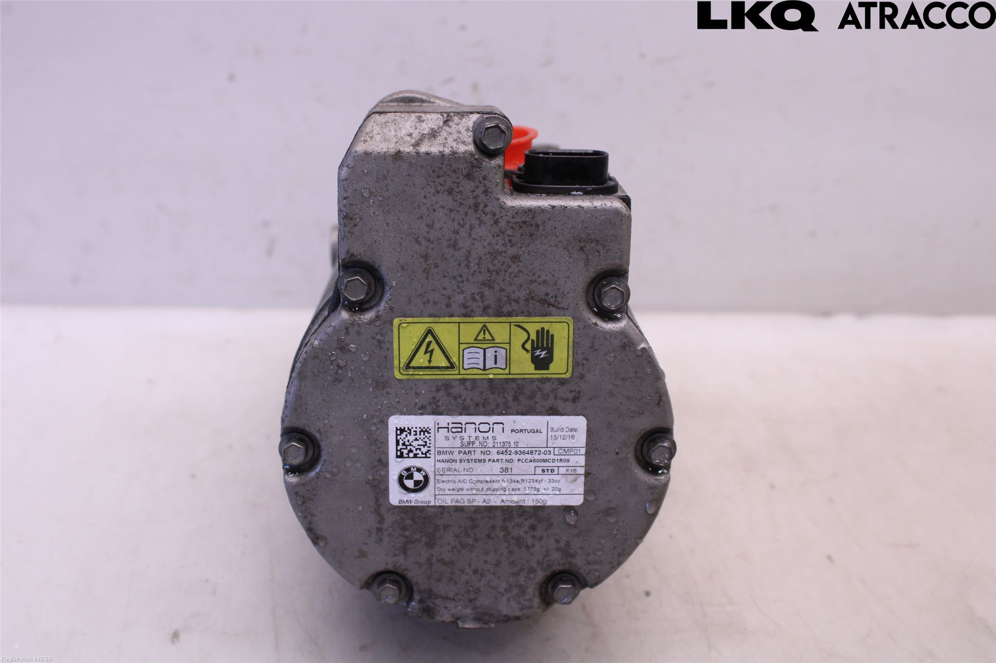BMW 2 F45 Active Tourer 14-21 Varme Ac Kompressor