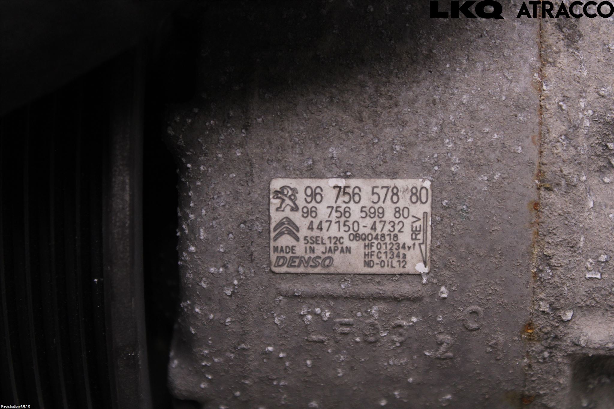 Peugeot 308 14-21 Varme Ac Kompressor