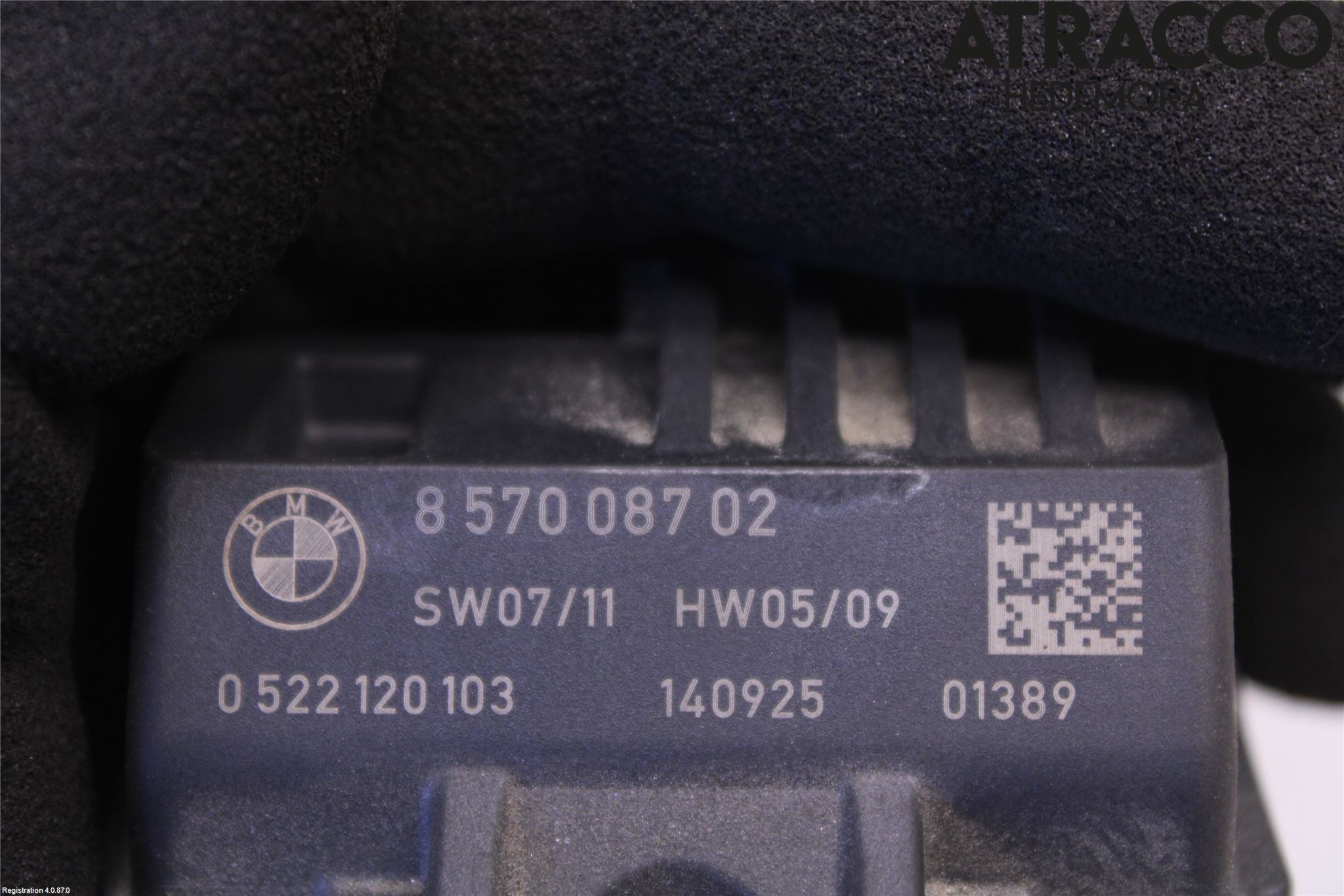 BMW 3 GT F34 13-19 Rele Gløding Diesel