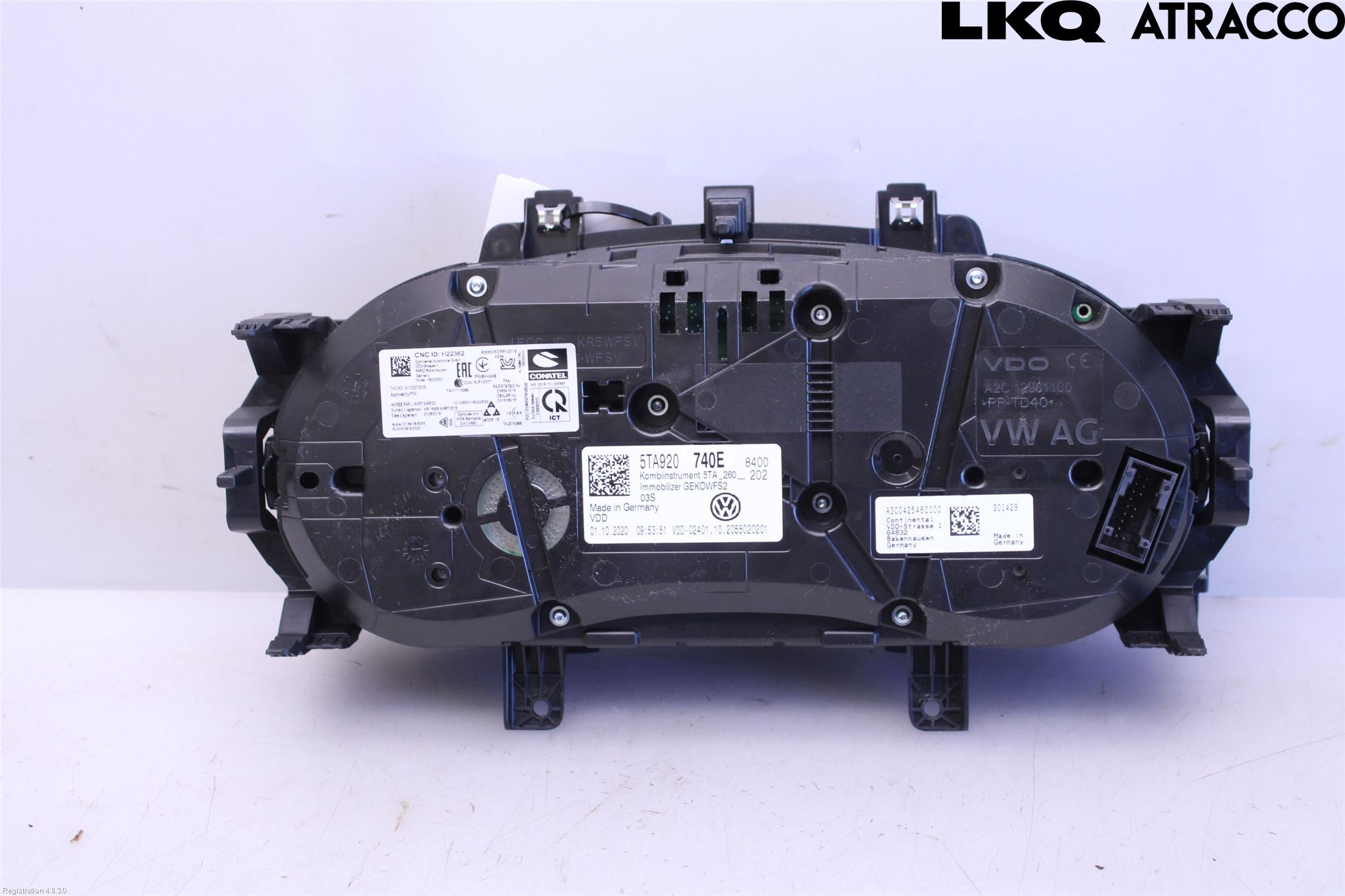 Volkswagen VW TOURAN 16- Instr Kombinert