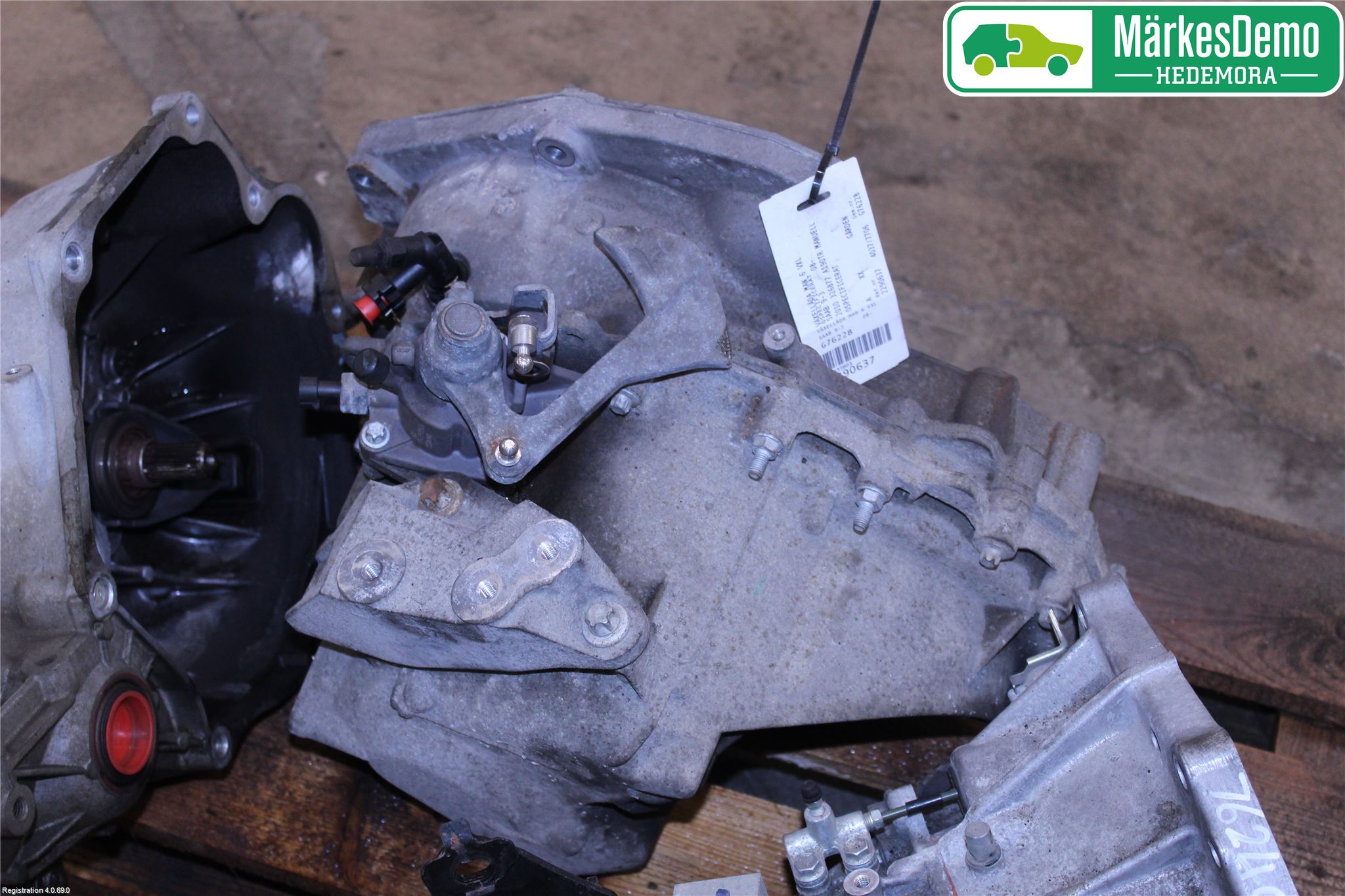 Saab 9-3 VER2/VER3 08-15 Gearkasse 6 Trinn