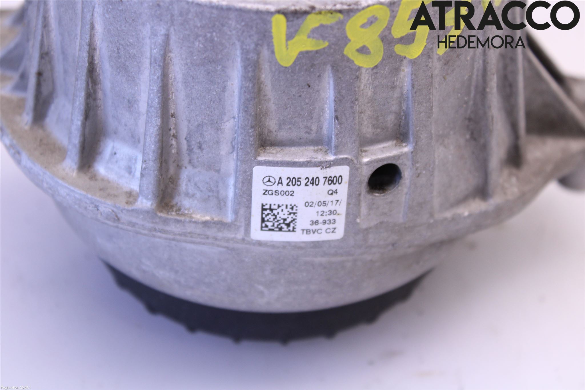 Mercedes-Benz MB C-KLASS (W205) 14-21 Motor Feste Stål-Alu