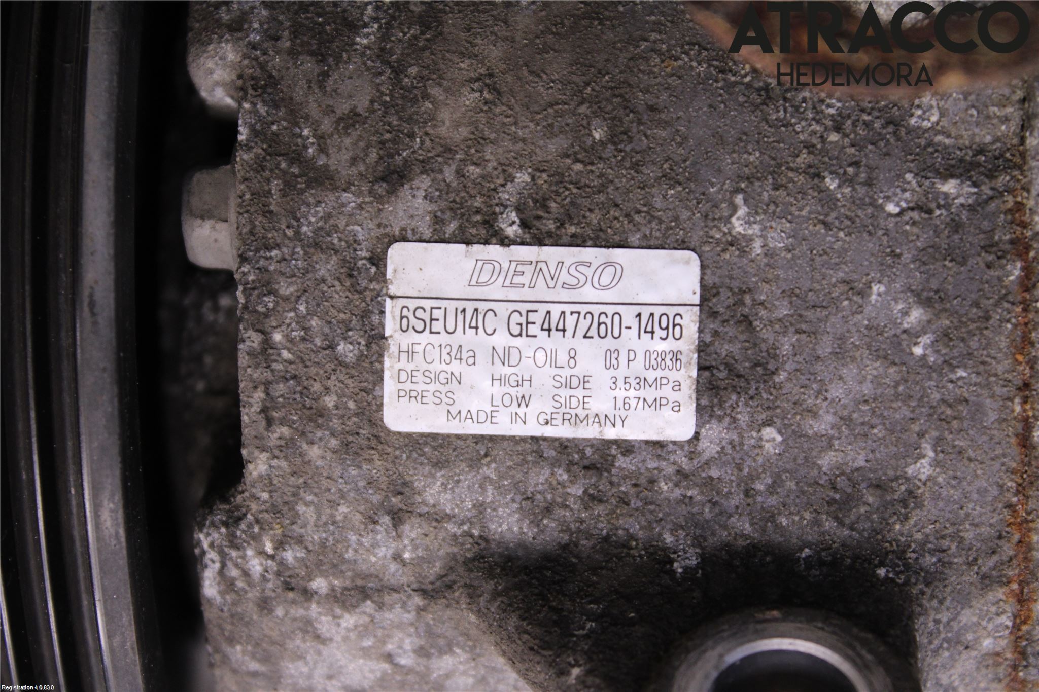 Toyota AURIS 10-12 Varme Ac Kompressor